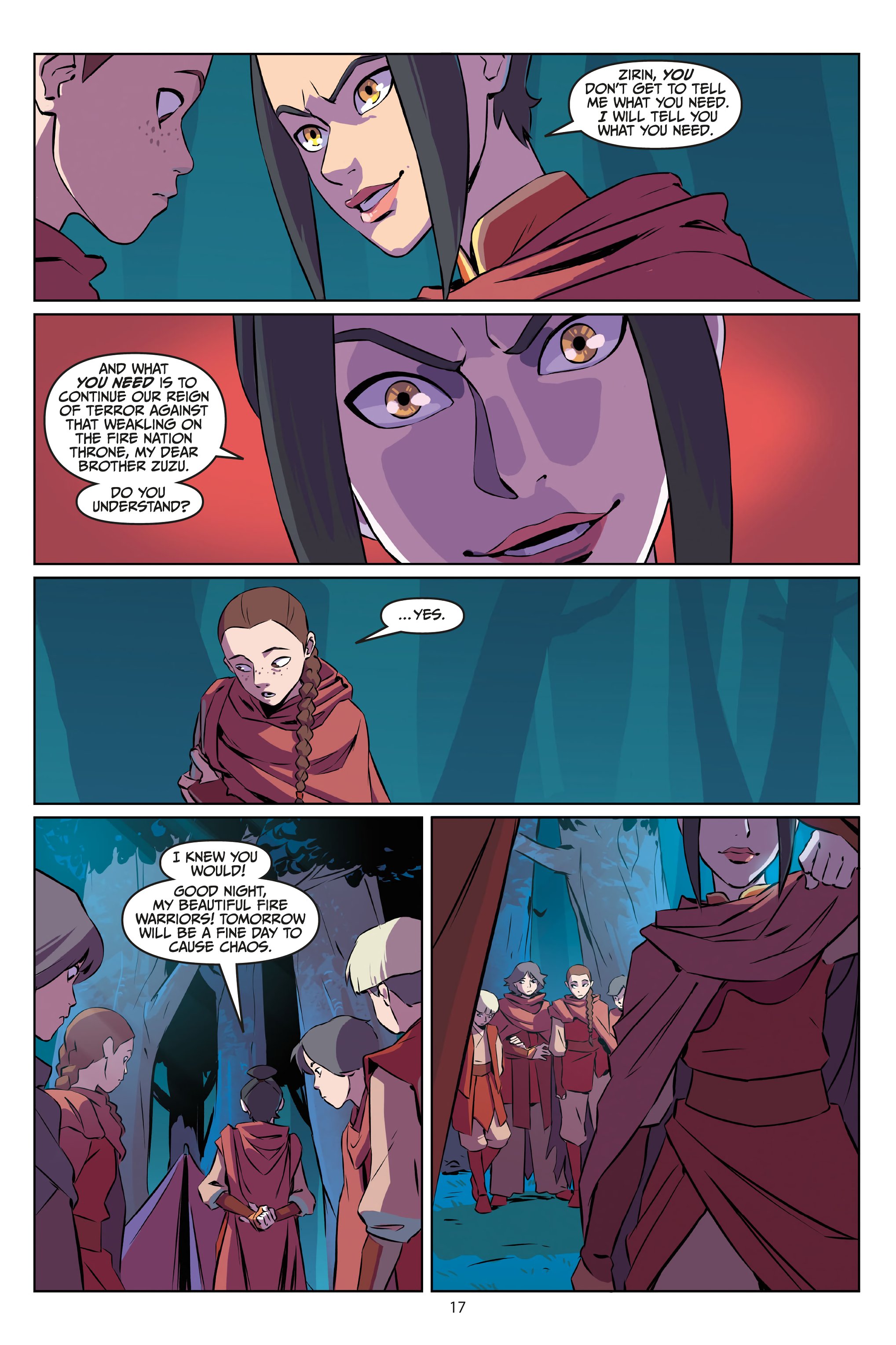 Read online Avatar: The Last Airbender - Azula in the Spirit Temple comic -  Issue # TPB - 18