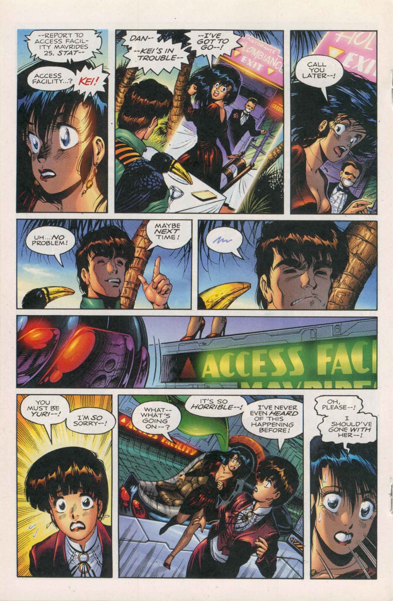 Read online The Dirty Pair: Sim Hell Remastered comic -  Issue #1 - 17