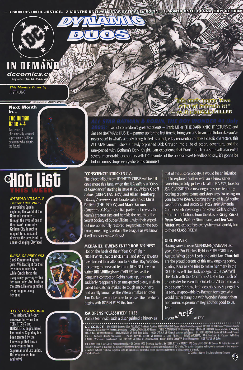 Read online The Human Race comic -  Issue #3 - 23