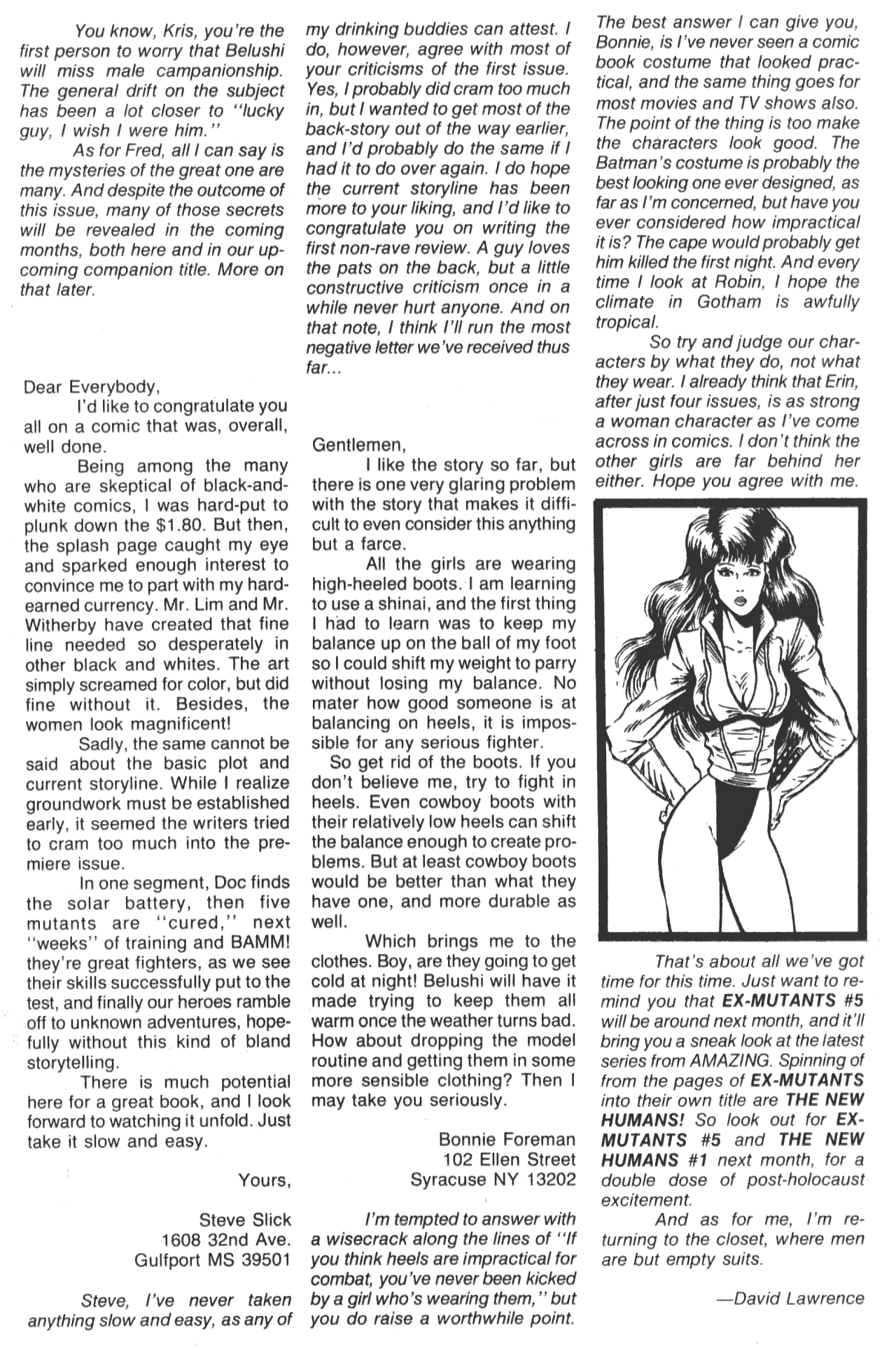 Read online Ex-Mutants (1986) comic -  Issue #4 - 29