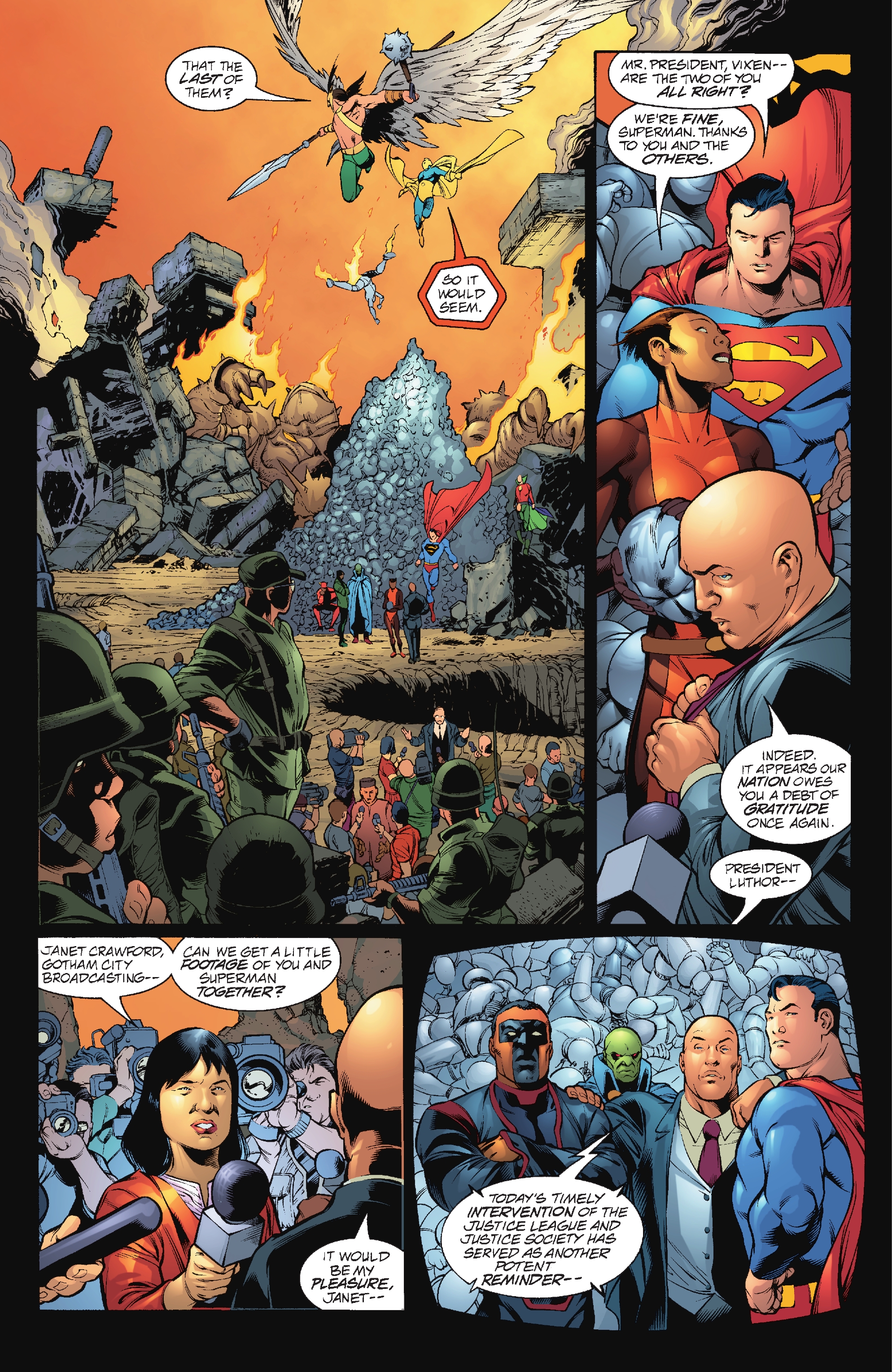 Read online JLA/JSA: Virtue and Vice comic -  Issue # _2023 Edition - 15