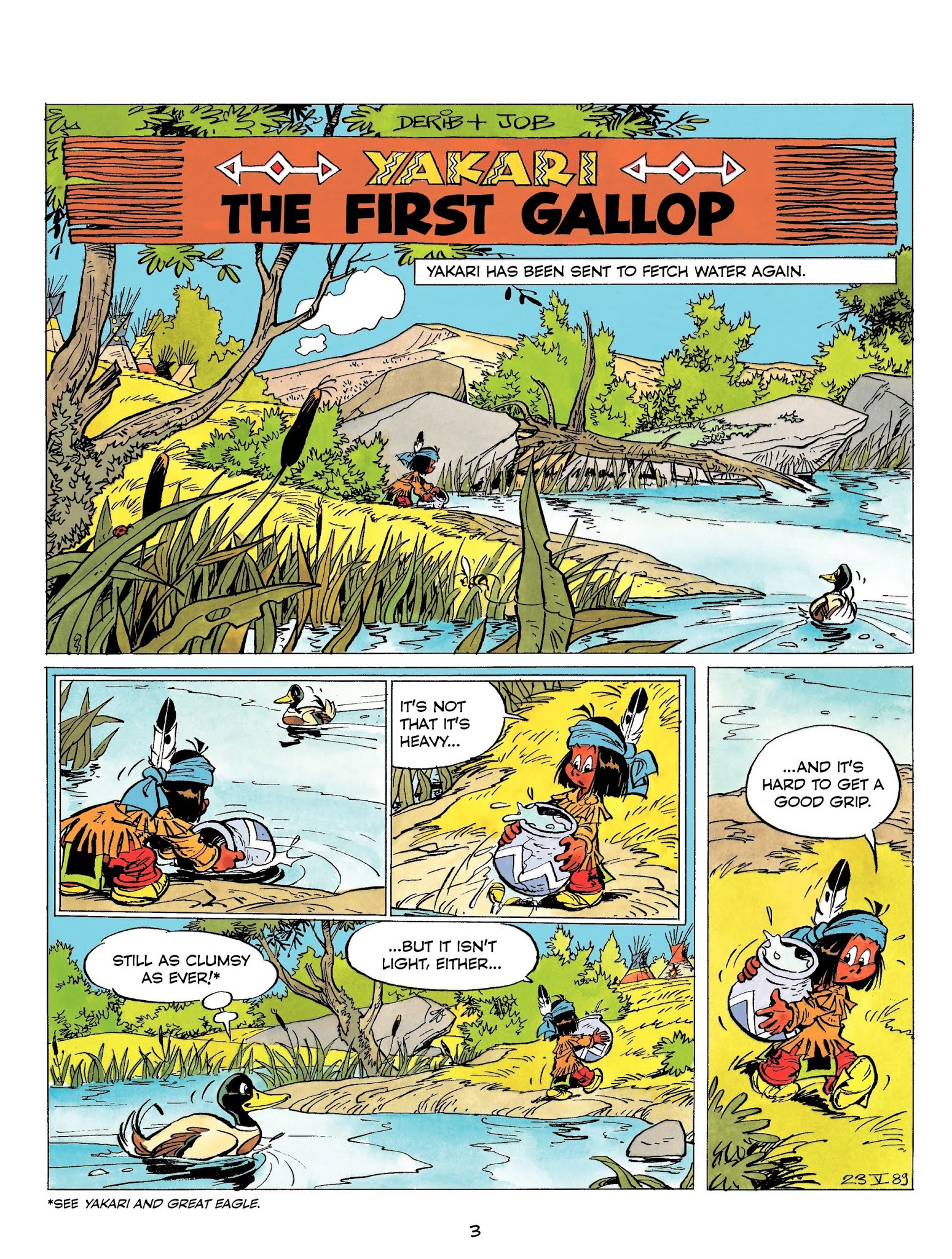 Read online Yakari comic -  Issue #15 - 4