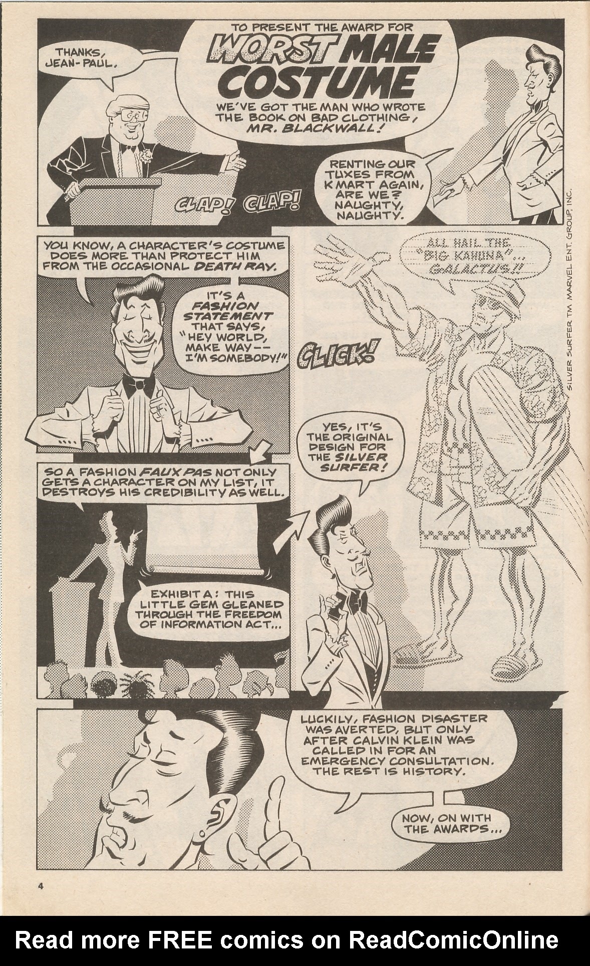 Read online World's Worst Comics Awards comic -  Issue #1 - 6