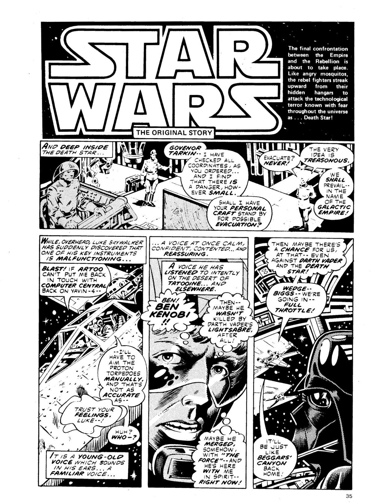 Read online Star Wars Weekly comic -  Issue #147 - 35