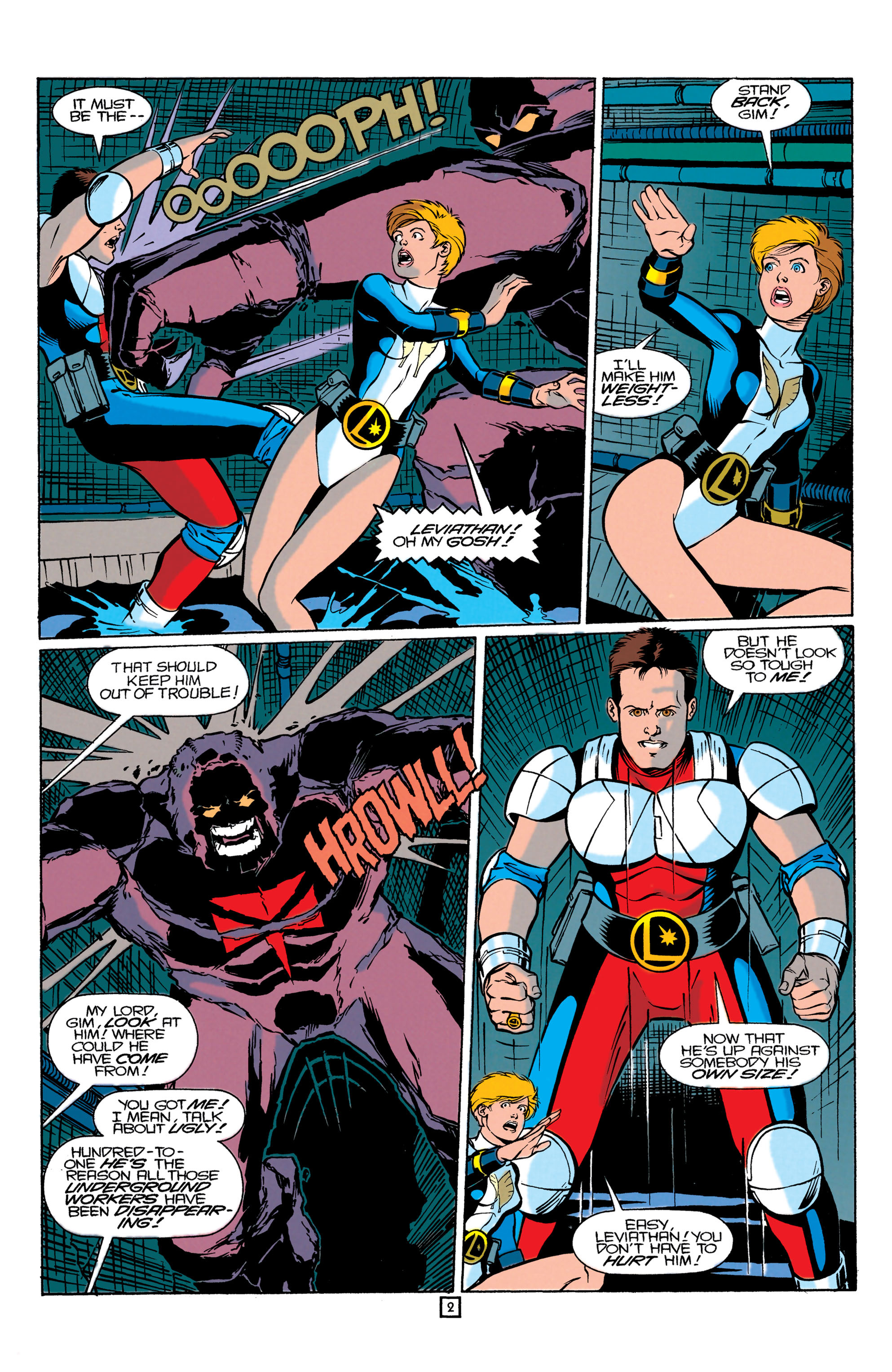 Read online Legionnaires comic -  Issue #3 - 3