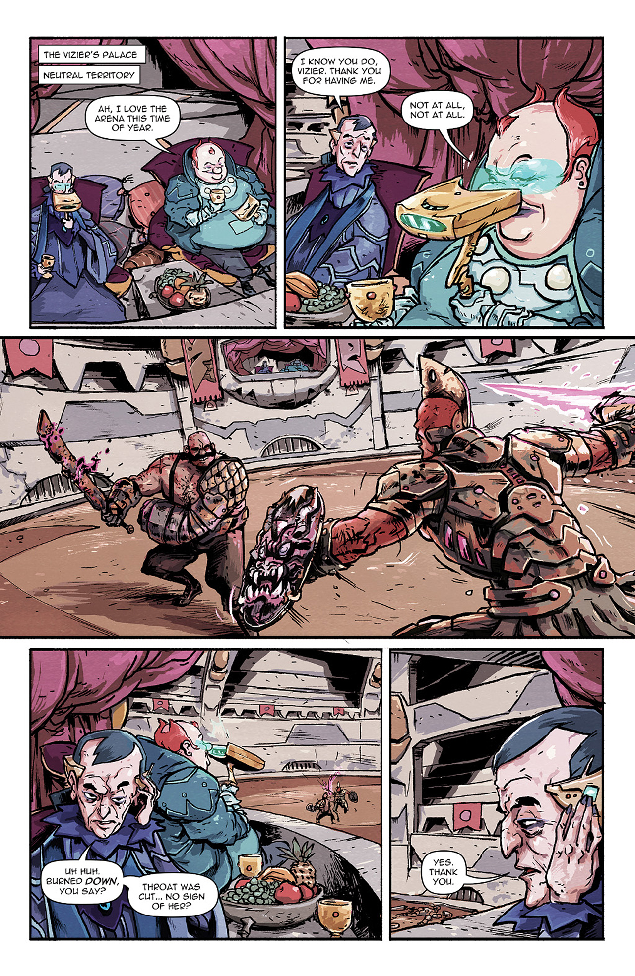 Read online Amala's Blade comic -  Issue #1 - 10