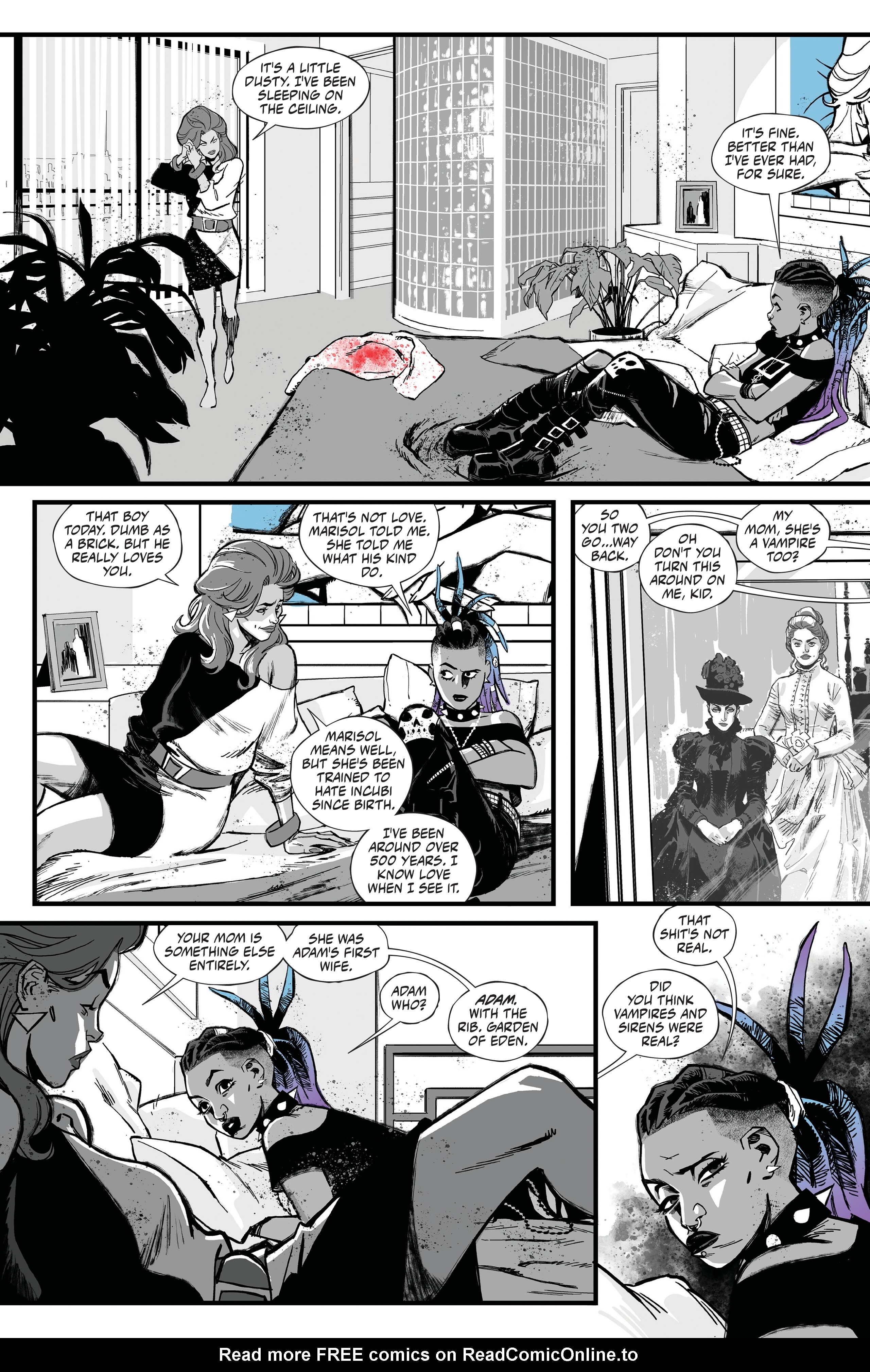 Read online Sirens of the City comic -  Issue #4 - 10