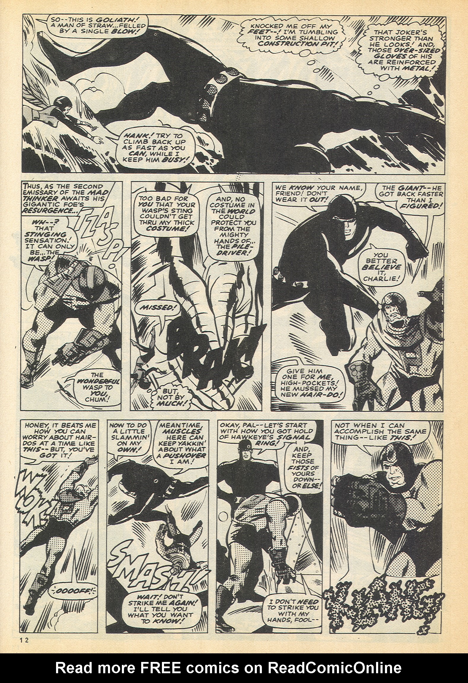 Read online The Avengers (1973) comic -  Issue #45 - 12