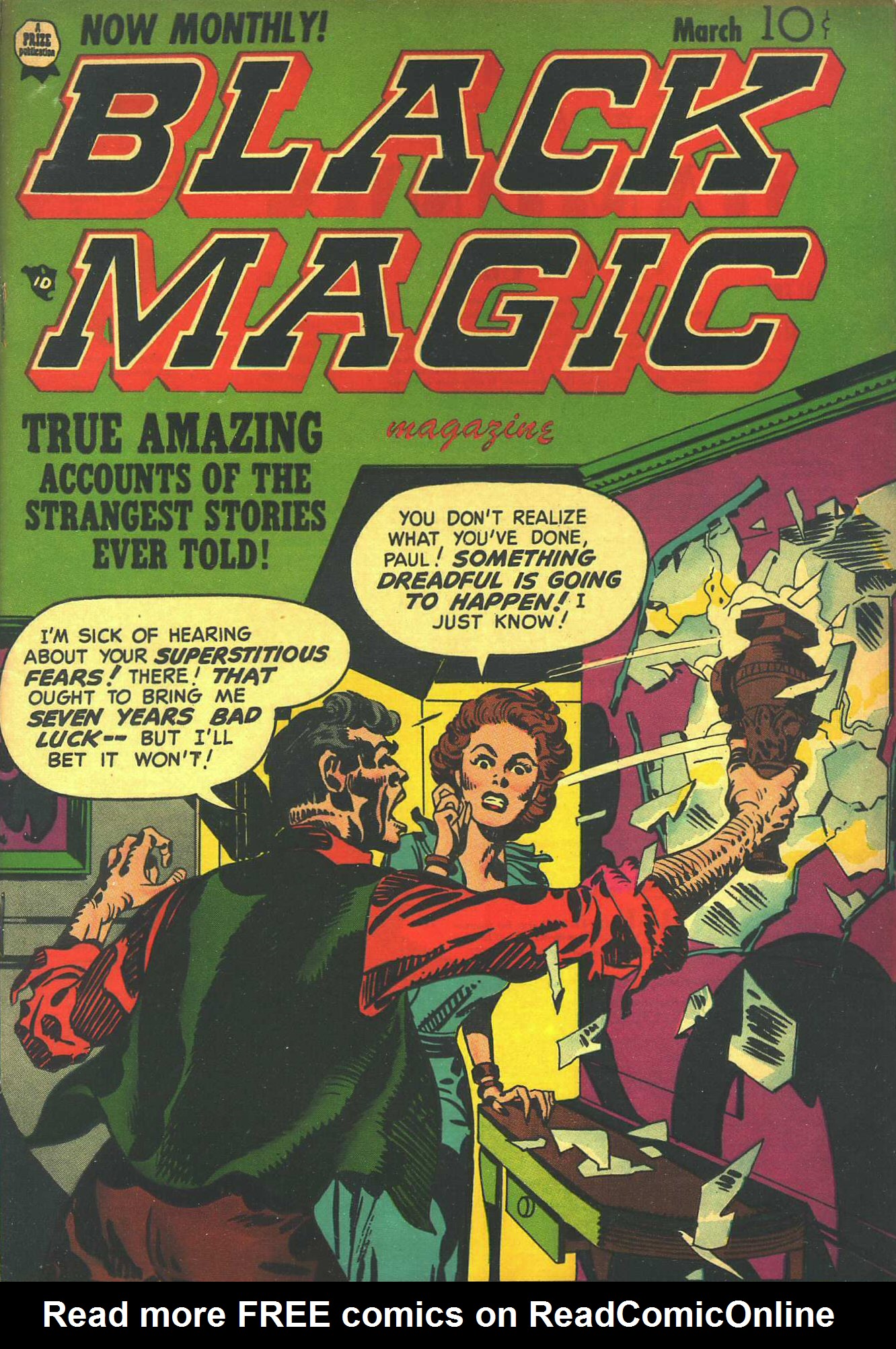 Read online Black Magic (1950) comic -  Issue #10 - 1