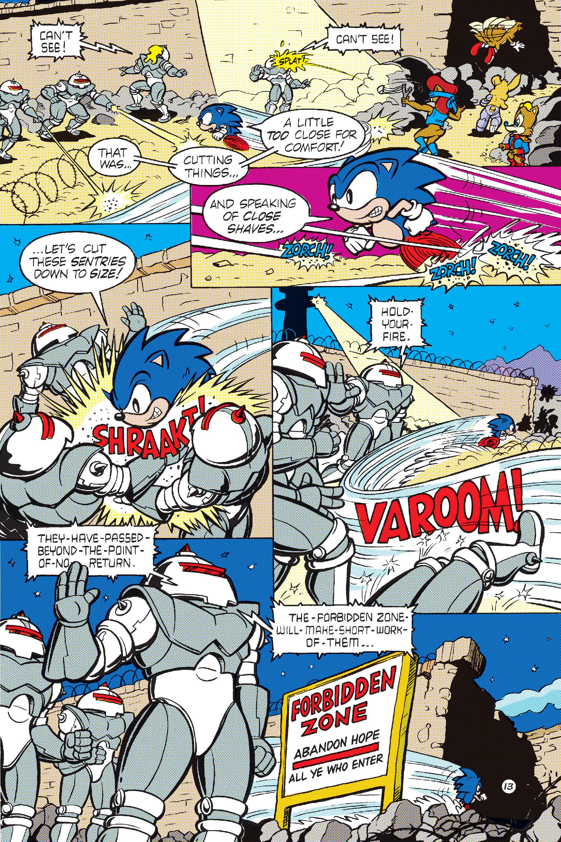 Read online Sonic The Hedgehog In Your Face Special comic -  Issue # Full - 12