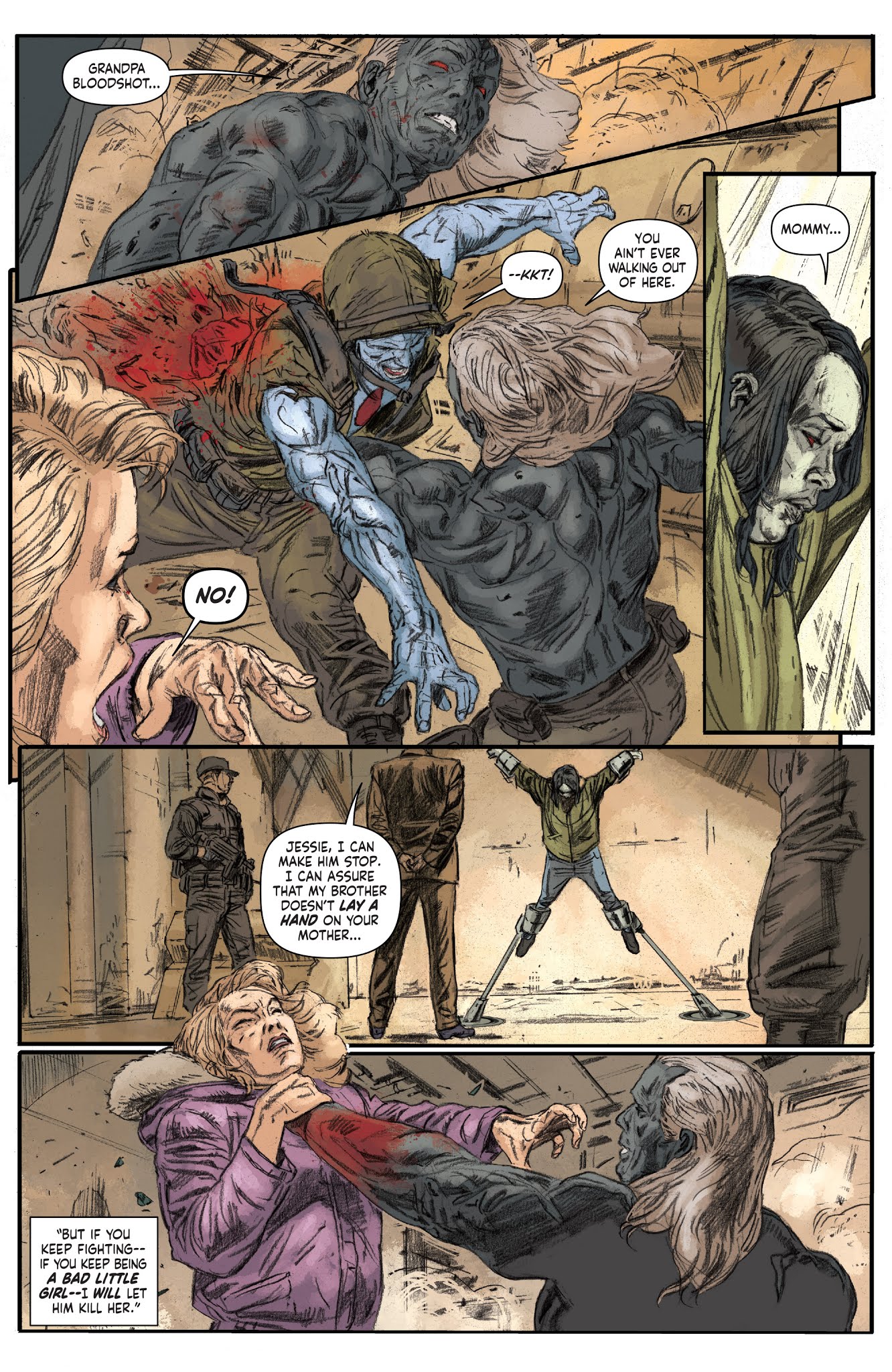 Read online Bloodshot Salvation comic -  Issue #12 - 13