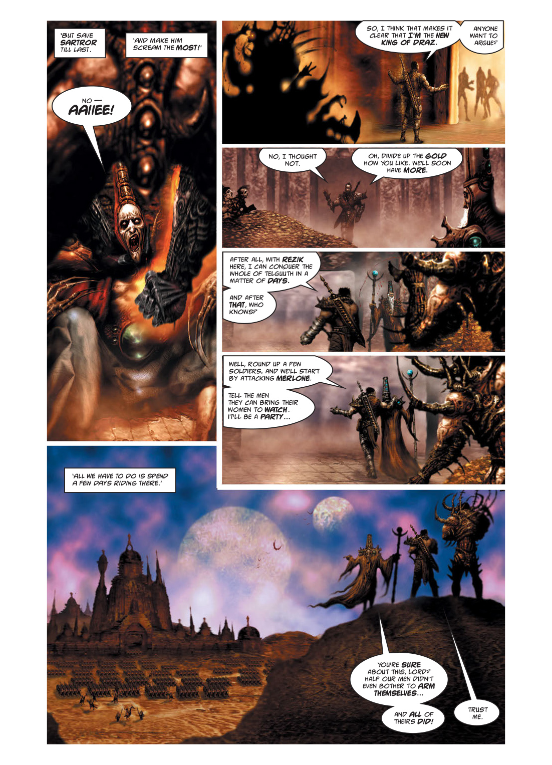 Read online Tales of Telguuth comic -  Issue # TPB - 147