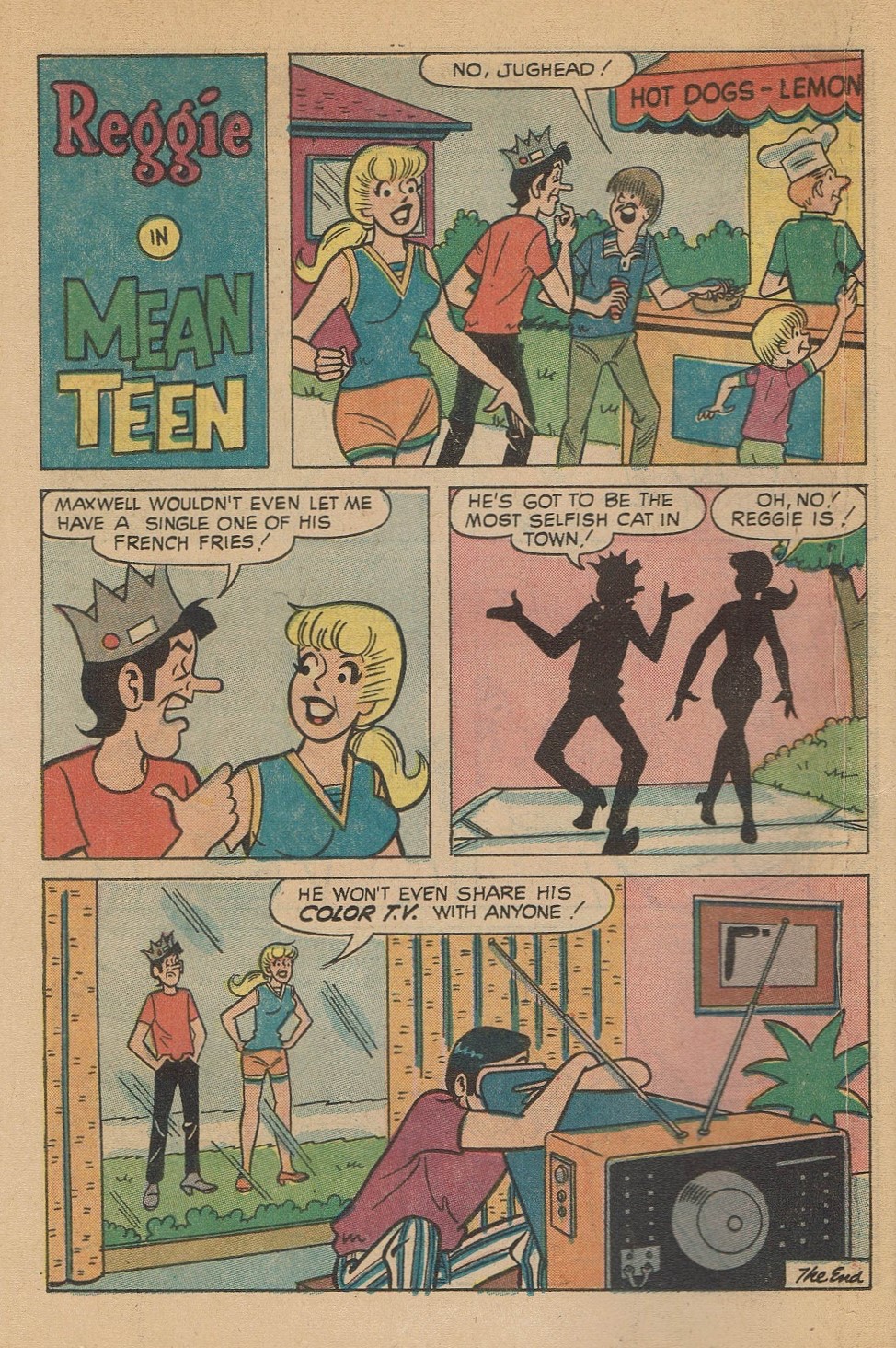 Read online Reggie's Wise Guy Jokes comic -  Issue #23 - 18