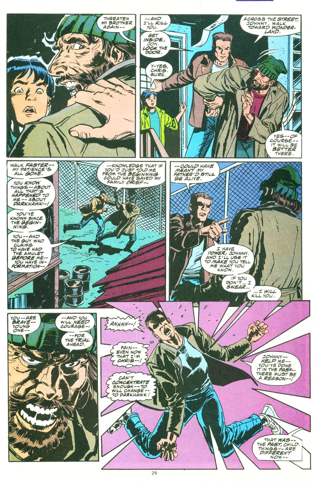 Read online Darkhawk (1991) comic -  Issue #22 - 22