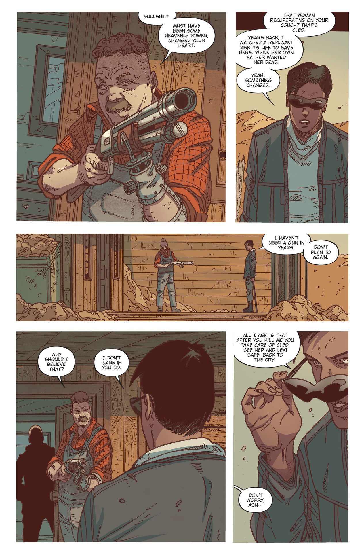 Read online Blade Runner 2039 comic -  Issue #7 - 16