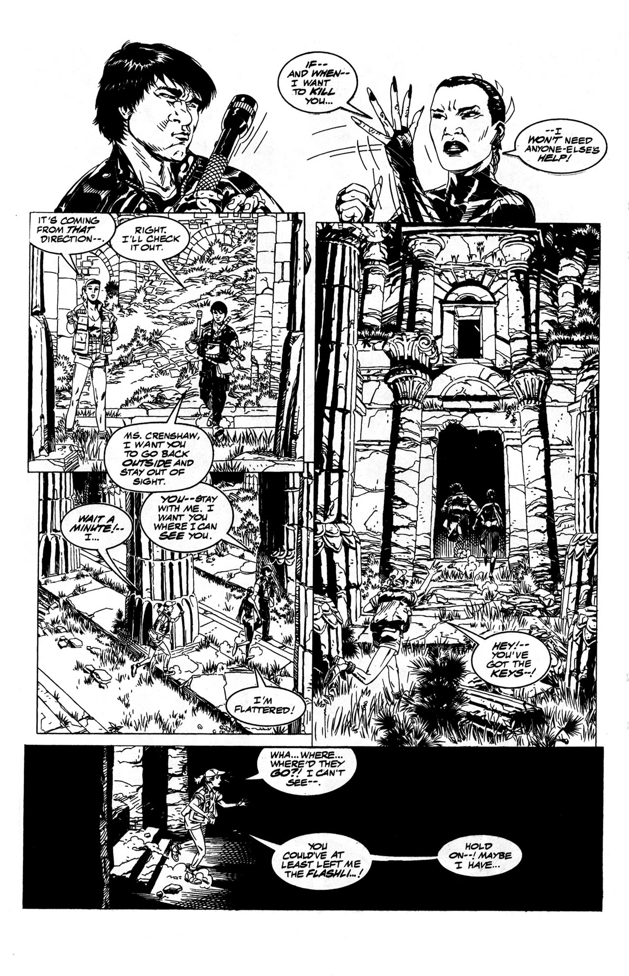 Read online Jackie Chan's Spartan X: Hell Bent Hero For Hire comic -  Issue #3 - 20