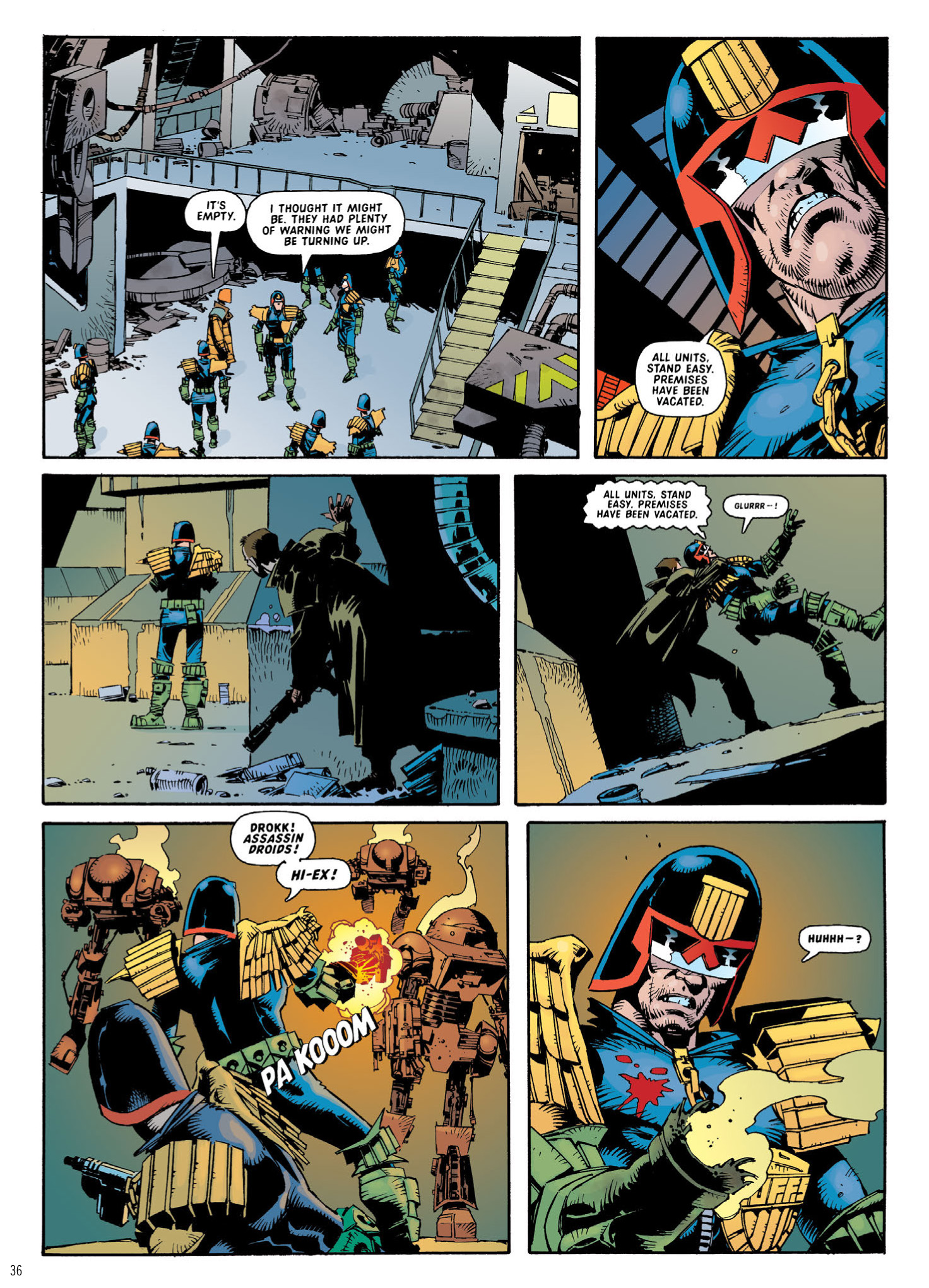 Read online Judge Dredd: The Complete Case Files comic -  Issue # TPB 30 - 38