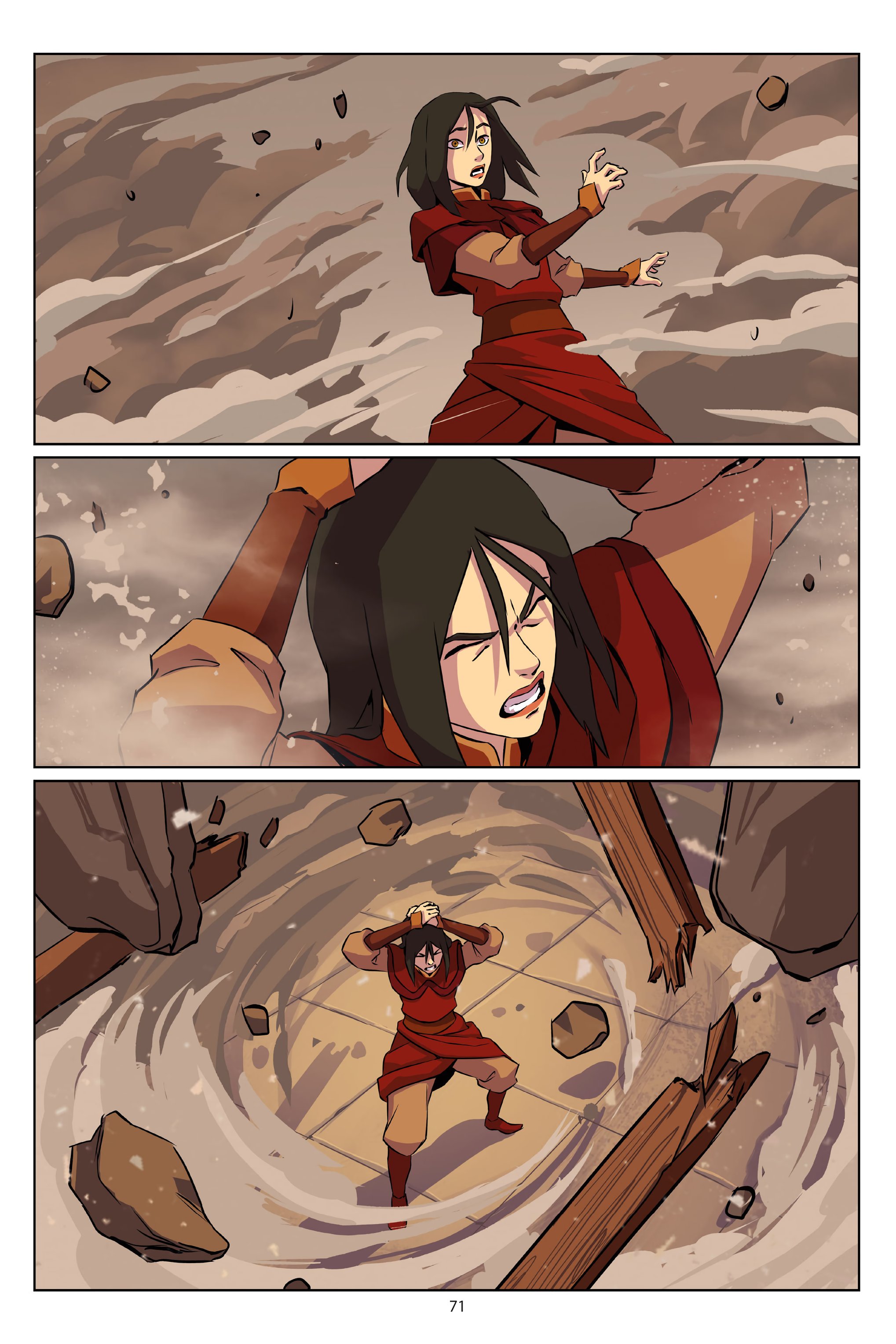 Read online Avatar: The Last Airbender - Azula in the Spirit Temple comic -  Issue # TPB - 72