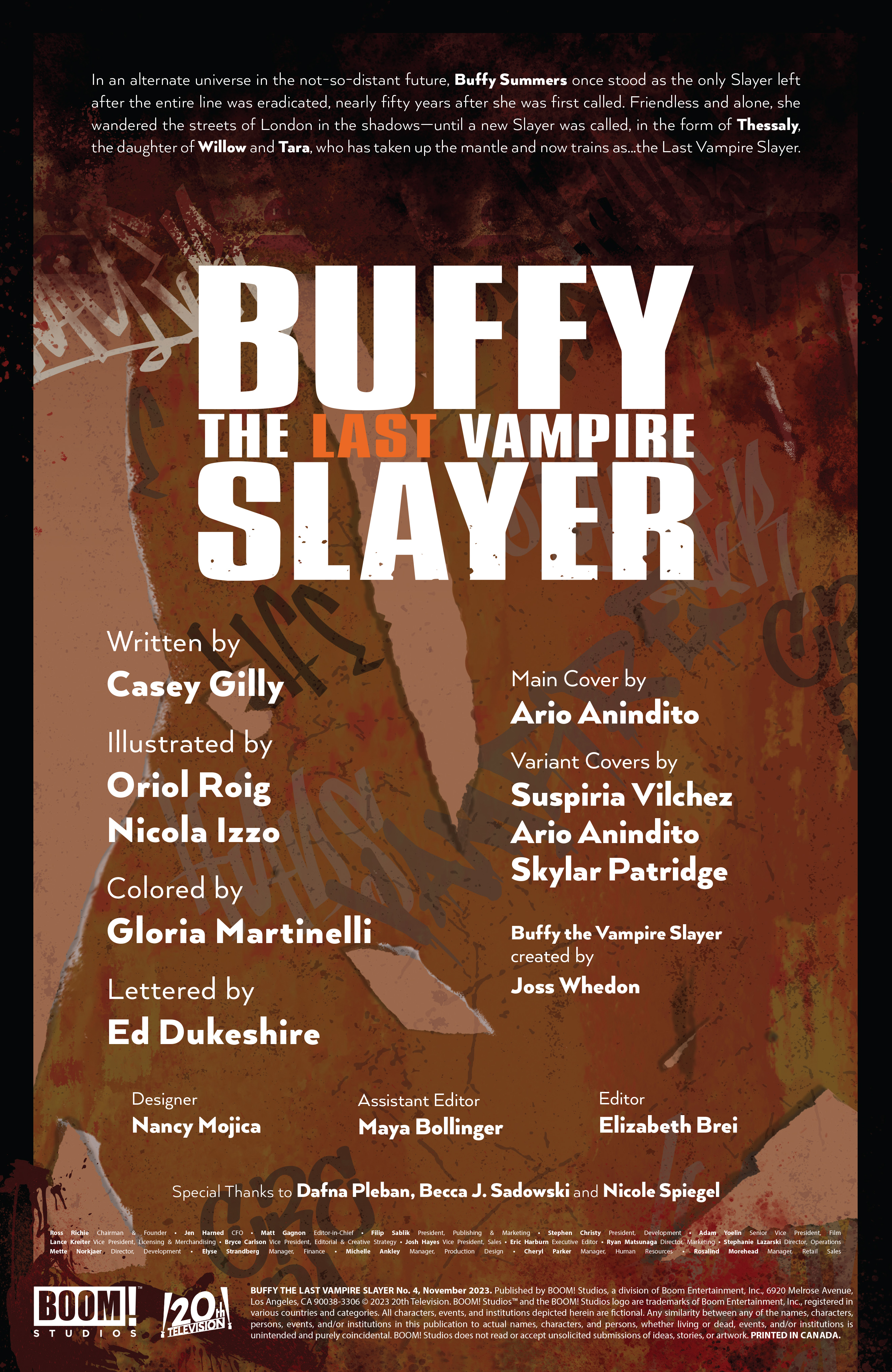 Read online Buffy the Last Vampire Slayer (2023) comic -  Issue #4 - 2