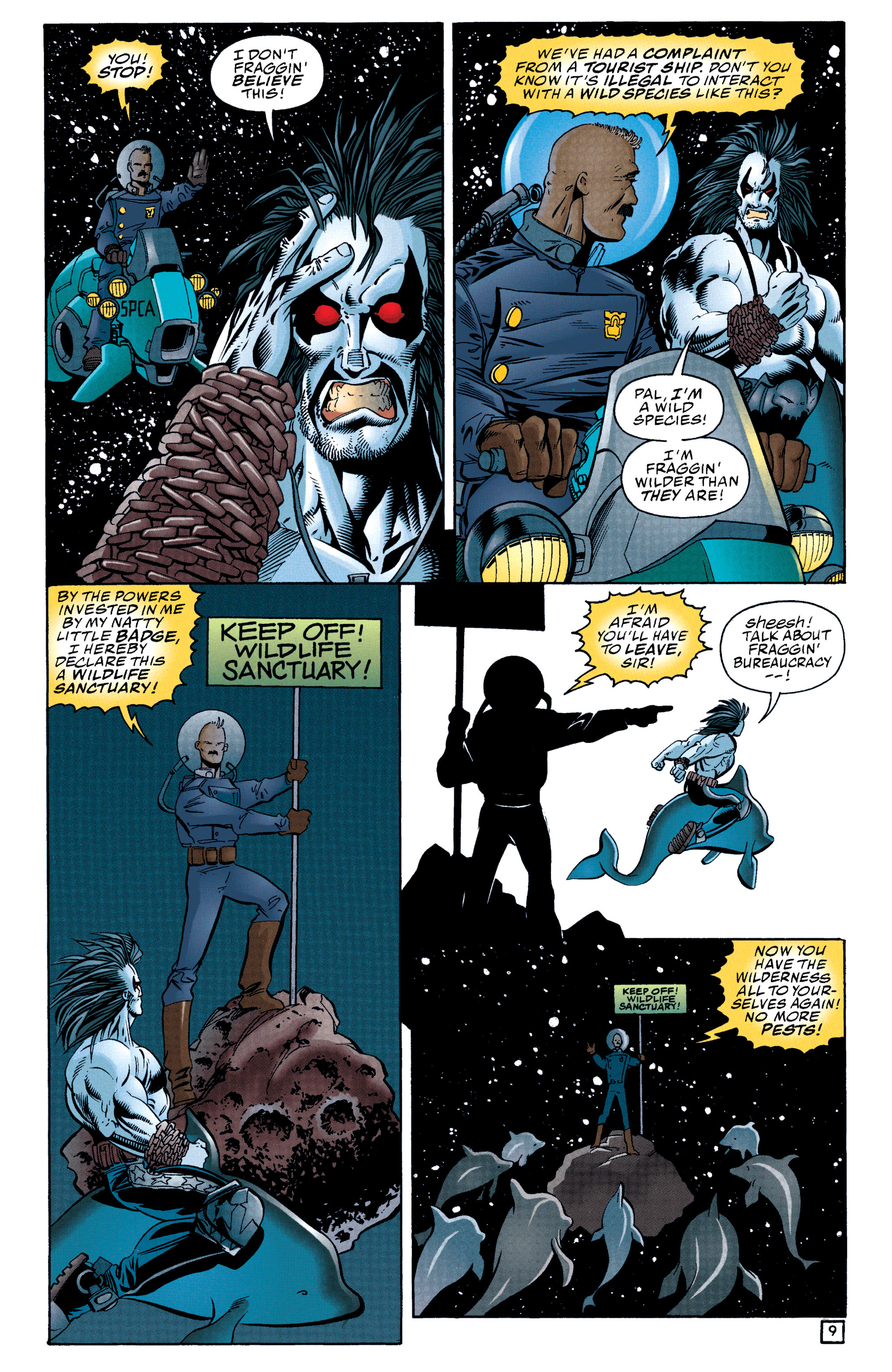 Read online Lobo (1993) comic -  Issue #34 - 10