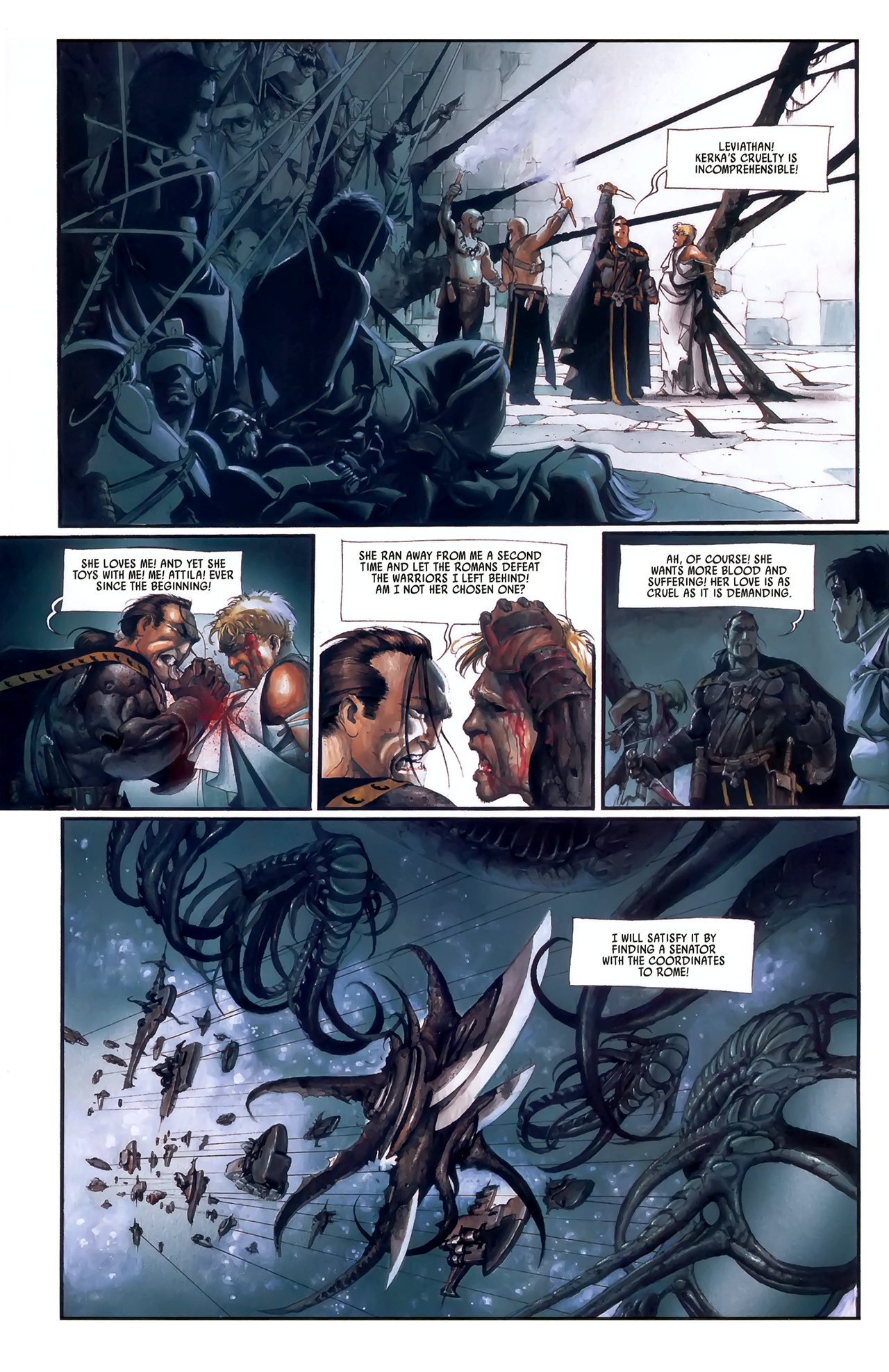 Read online Scourge of the Gods comic -  Issue #3 - 8