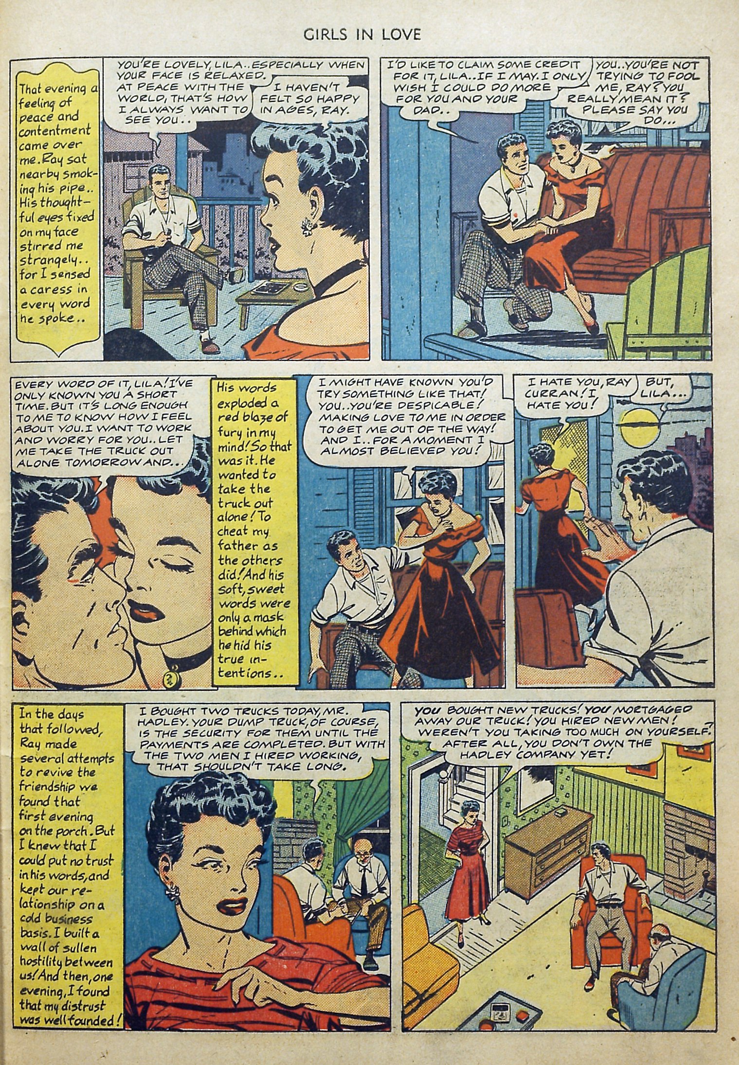Read online Girls in Love (1950) comic -  Issue #2 - 31