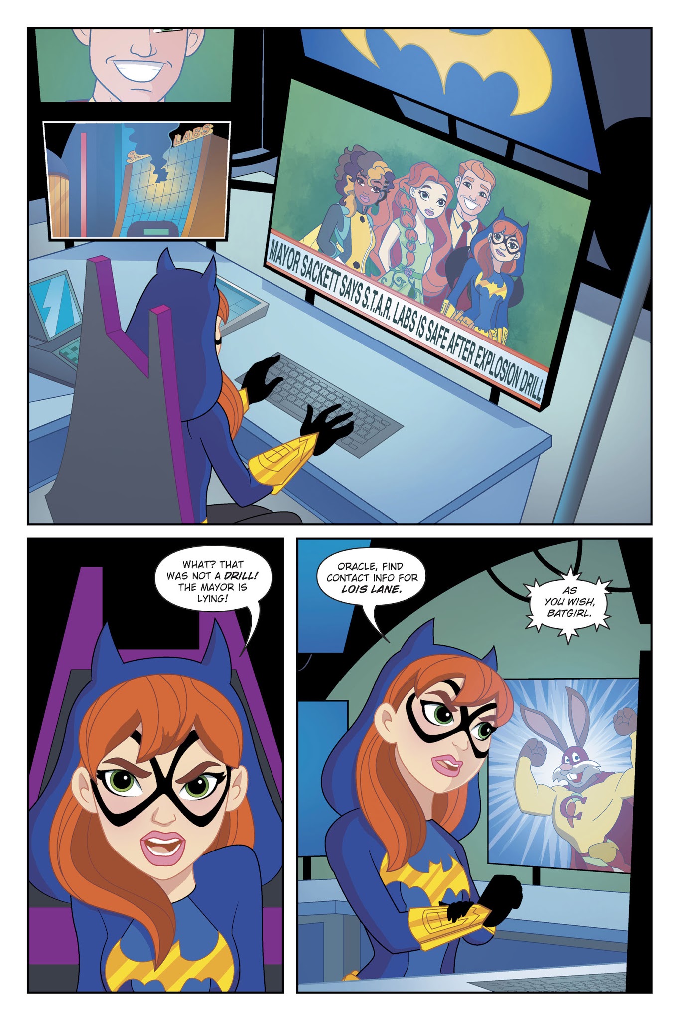 Read online Free Comic Book Day 2018 comic -  Issue # Silver DC Super Hero Girls - 19