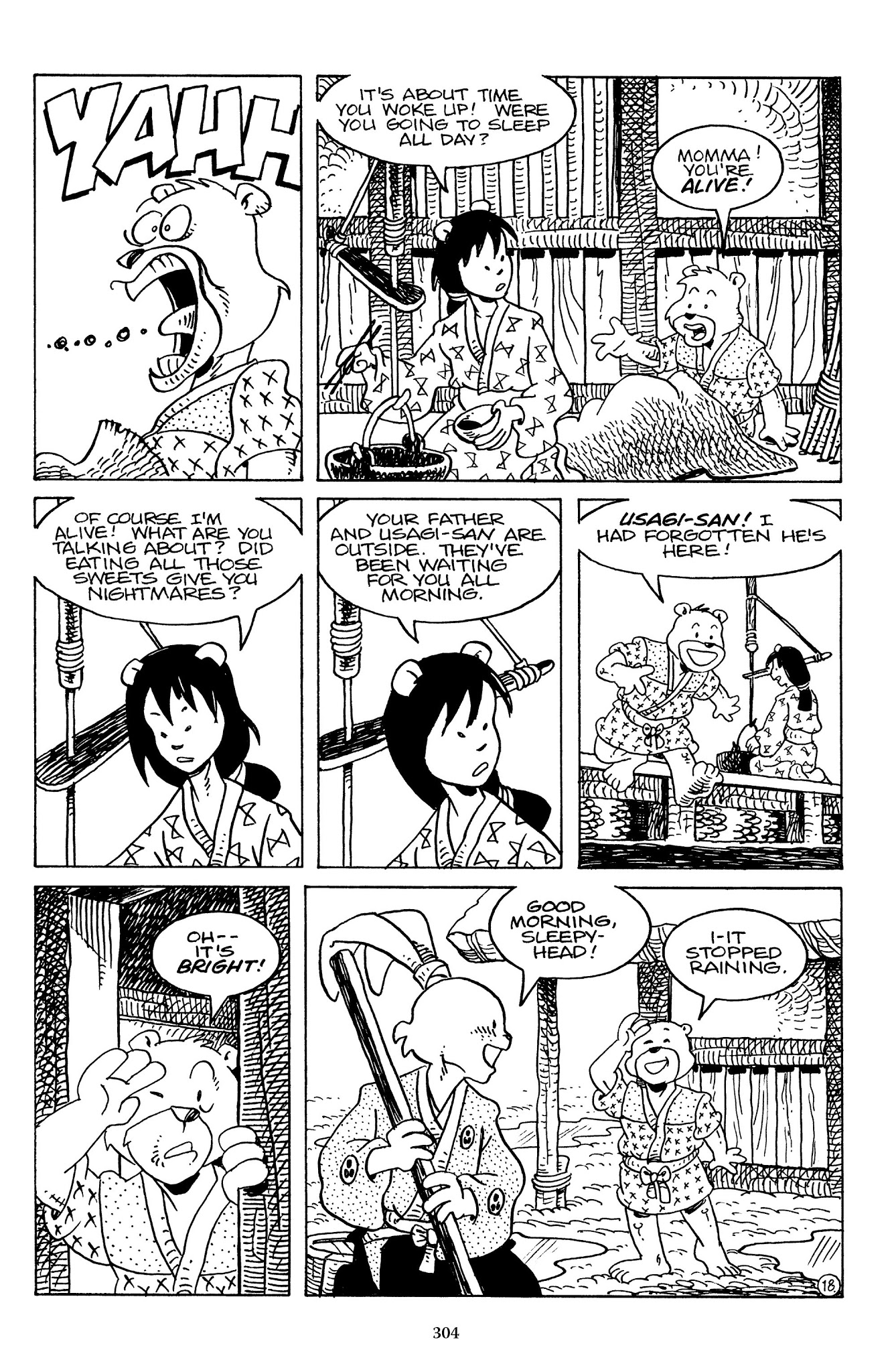 Read online The Usagi Yojimbo Saga comic -  Issue # TPB 7 - 299