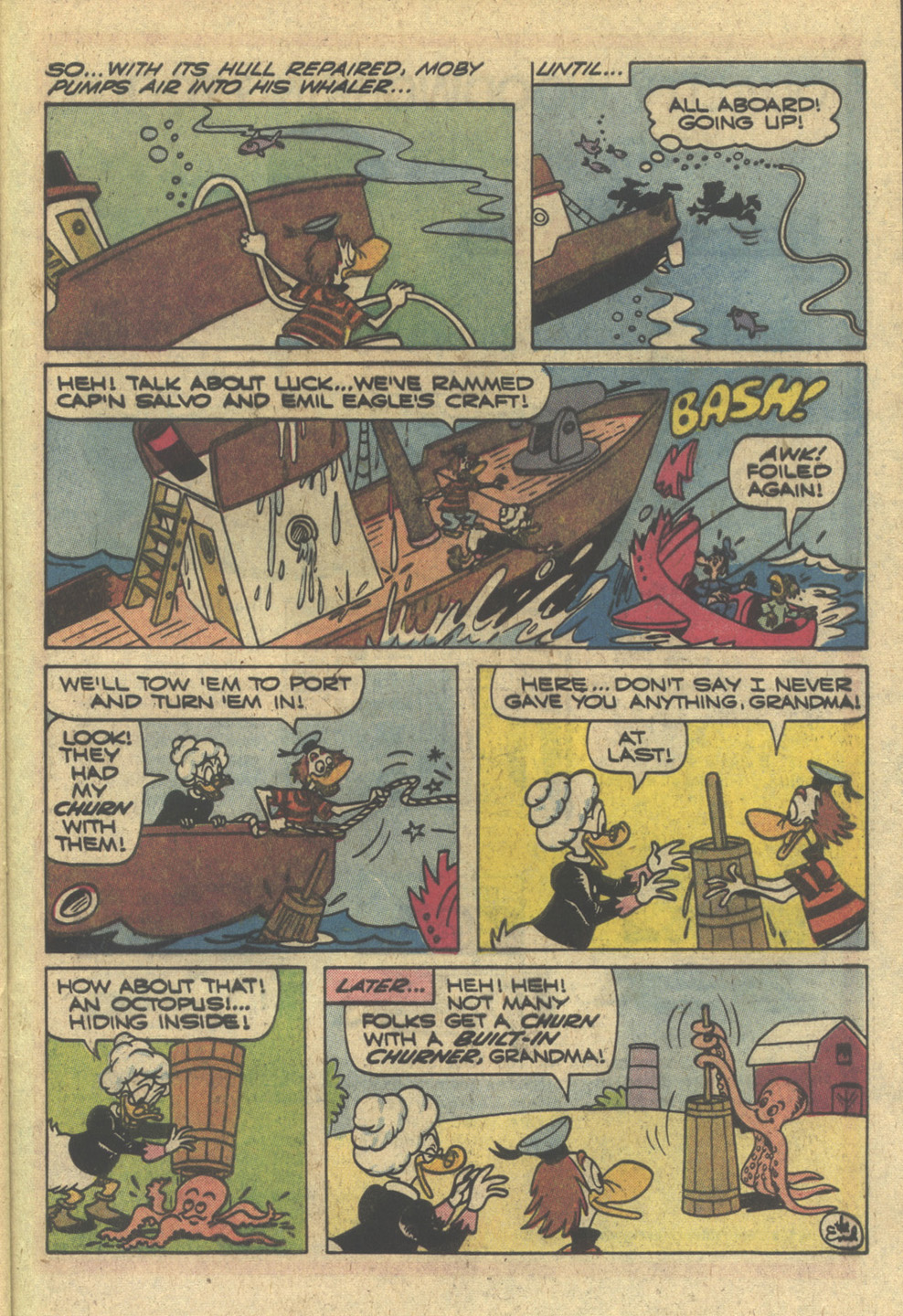 Read online Moby Duck comic -  Issue #30 - 33