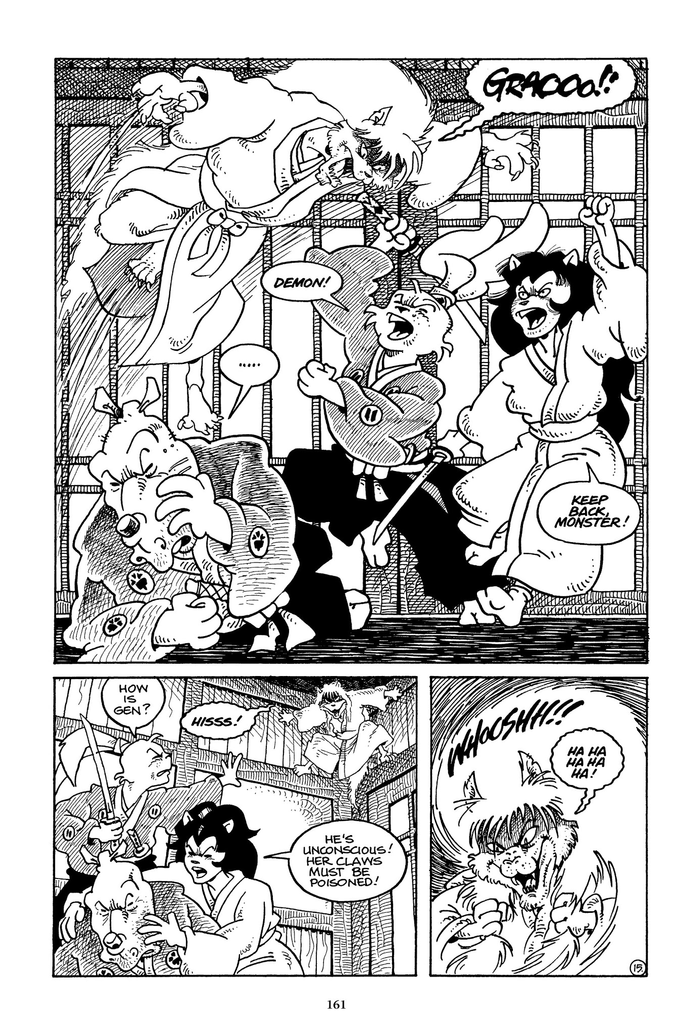 Read online The Usagi Yojimbo Saga comic -  Issue # TPB 2 - 161