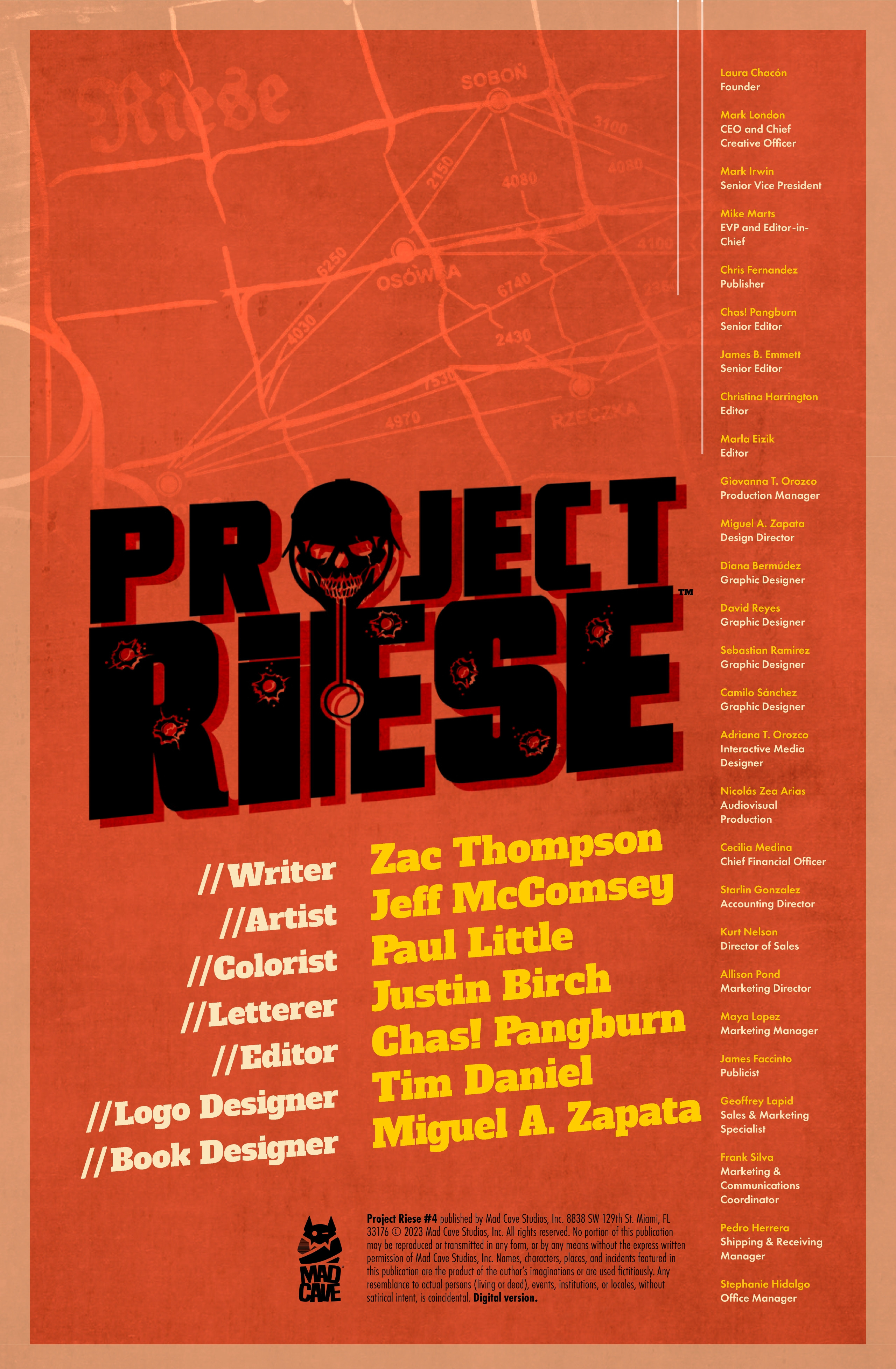 Read online Project Riese comic -  Issue #4 - 2