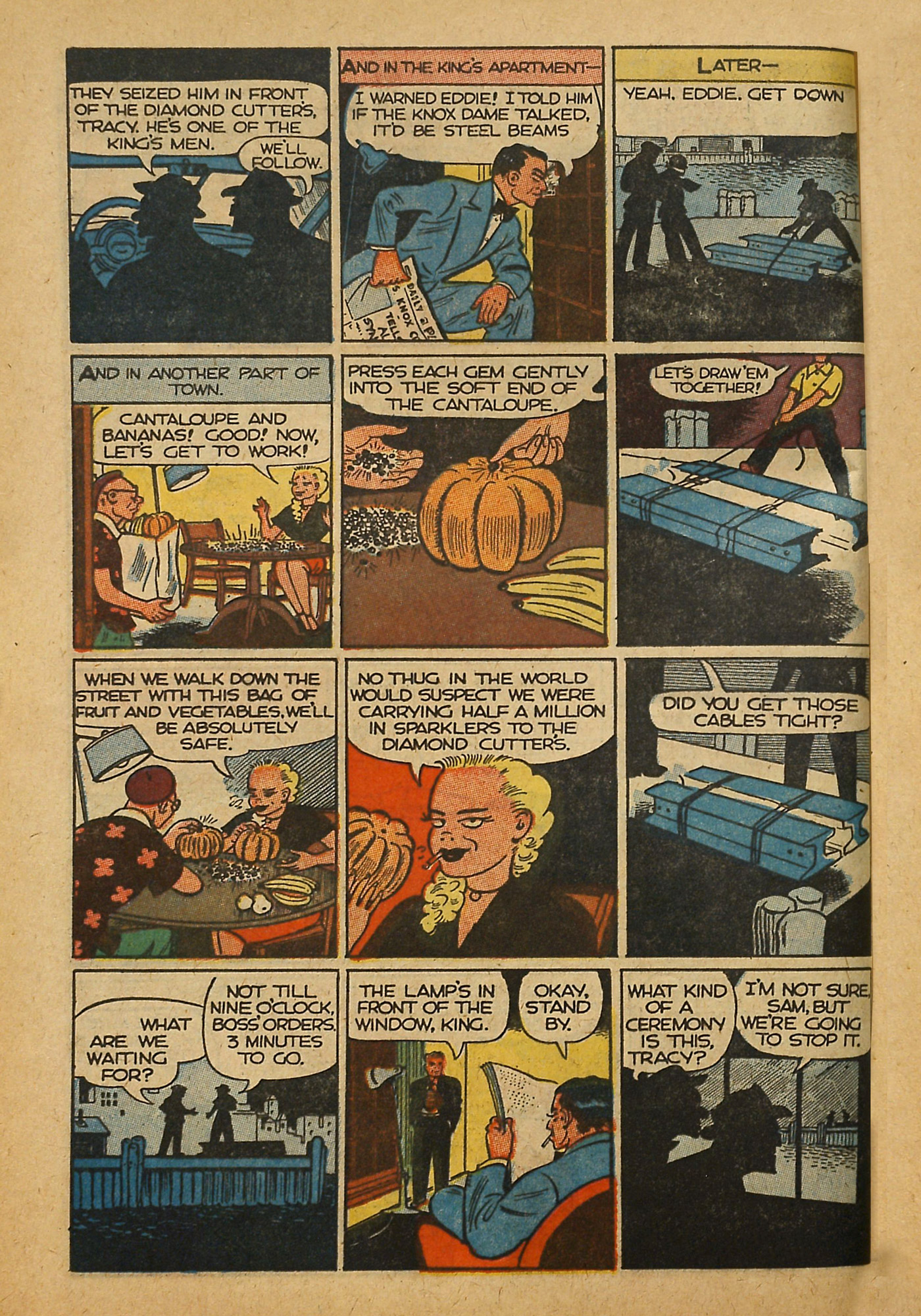 Read online Dick Tracy comic -  Issue #145 - 40