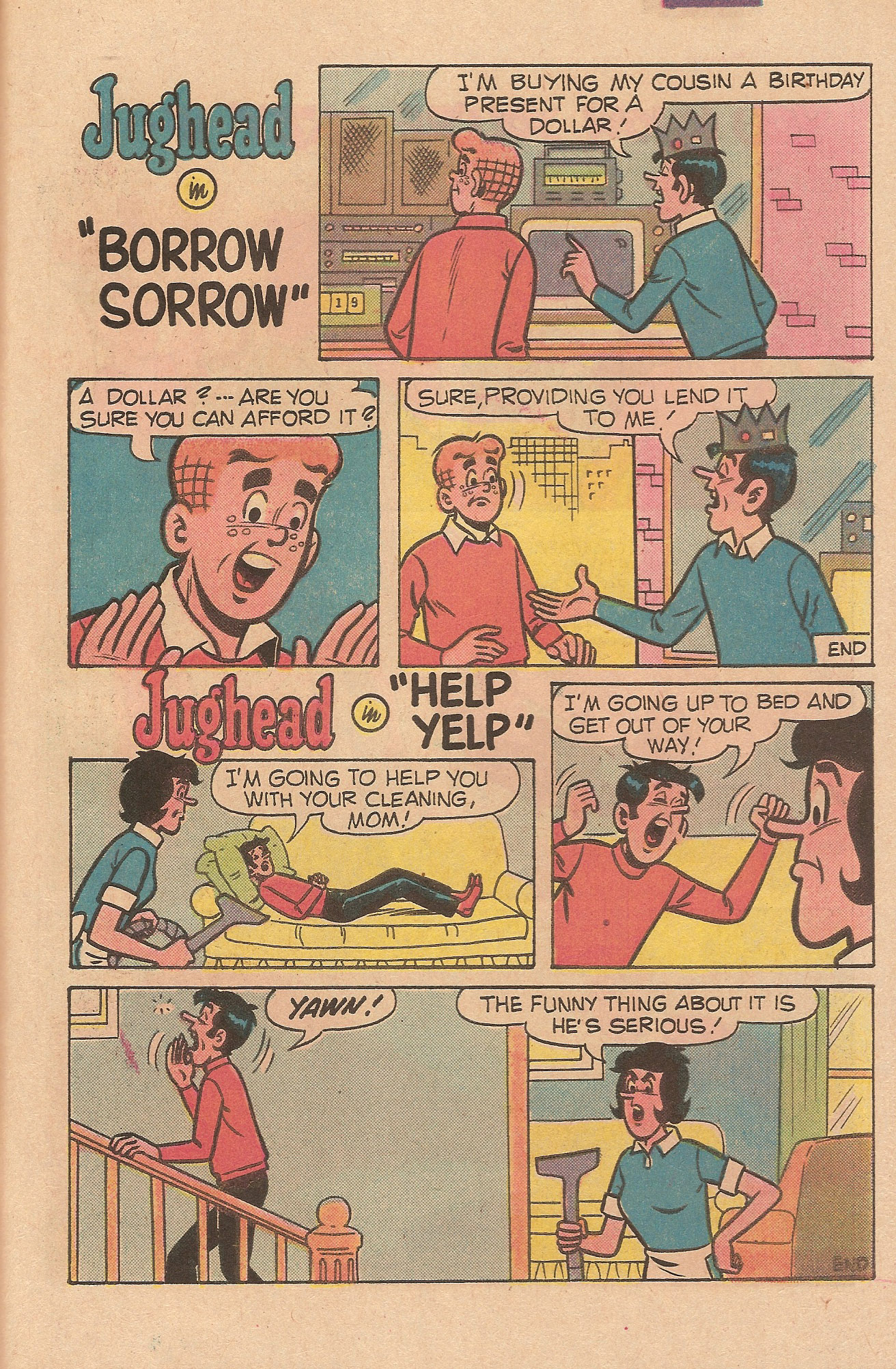 Read online Jughead's Jokes comic -  Issue #72 - 31