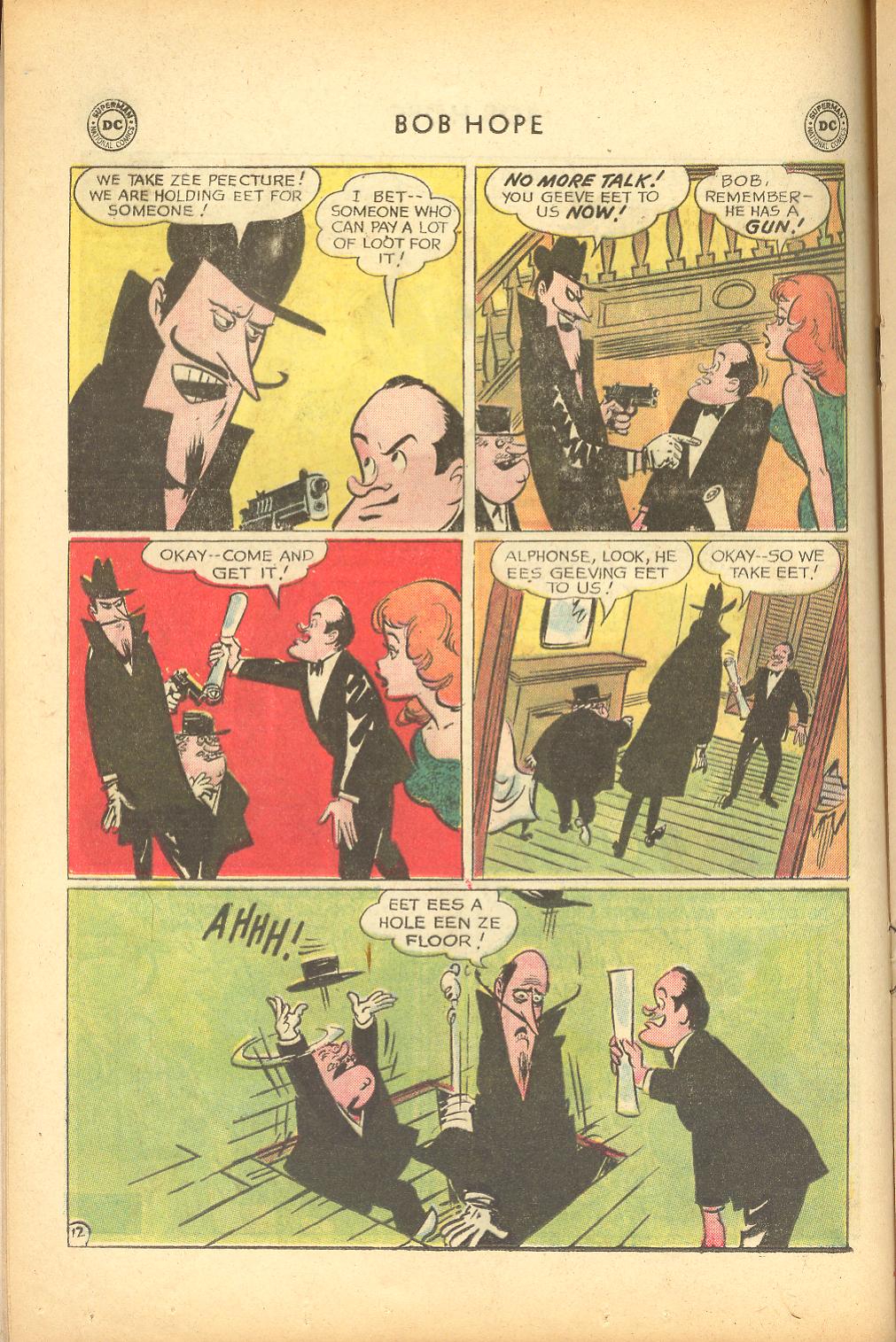 Read online The Adventures of Bob Hope comic -  Issue #82 - 16