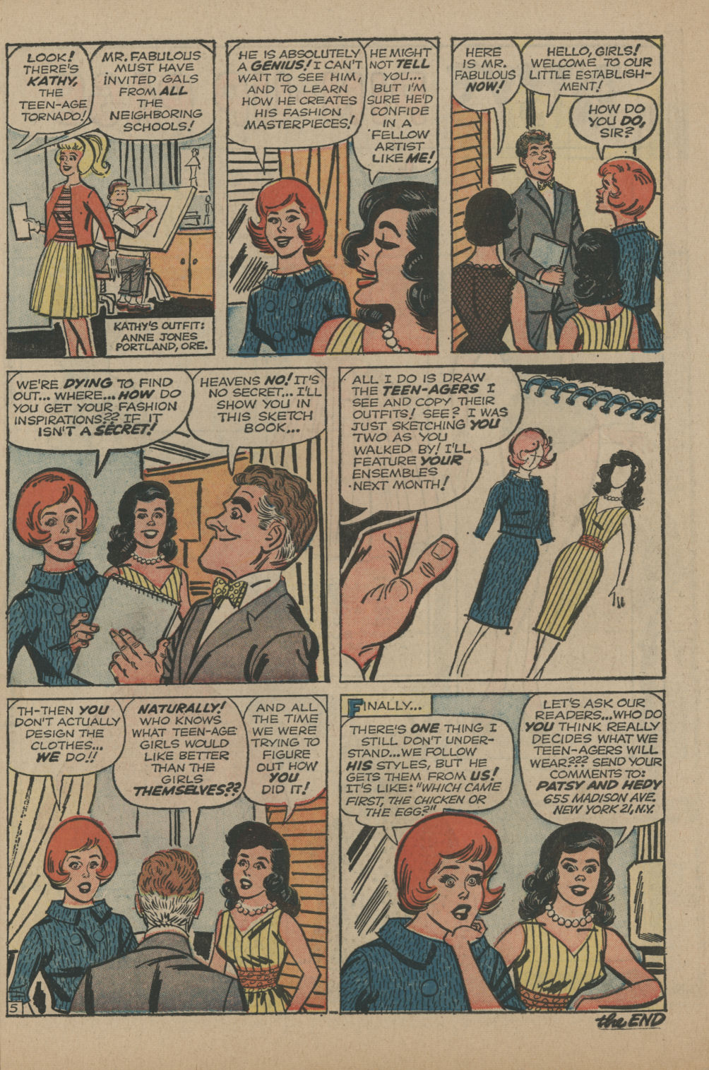 Read online Patsy and Hedy comic -  Issue #83 - 7