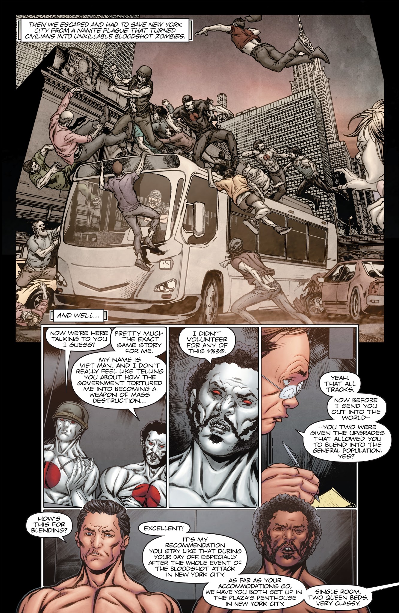 Read online Bloodshot's Day Off! comic -  Issue # Full - 4