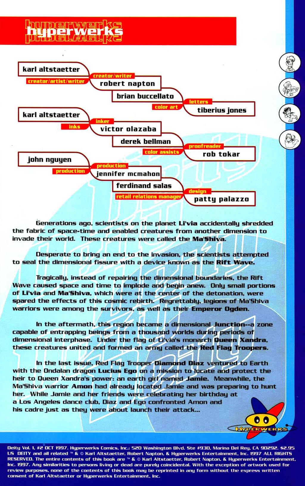 Read online Deity comic -  Issue #2 - 2