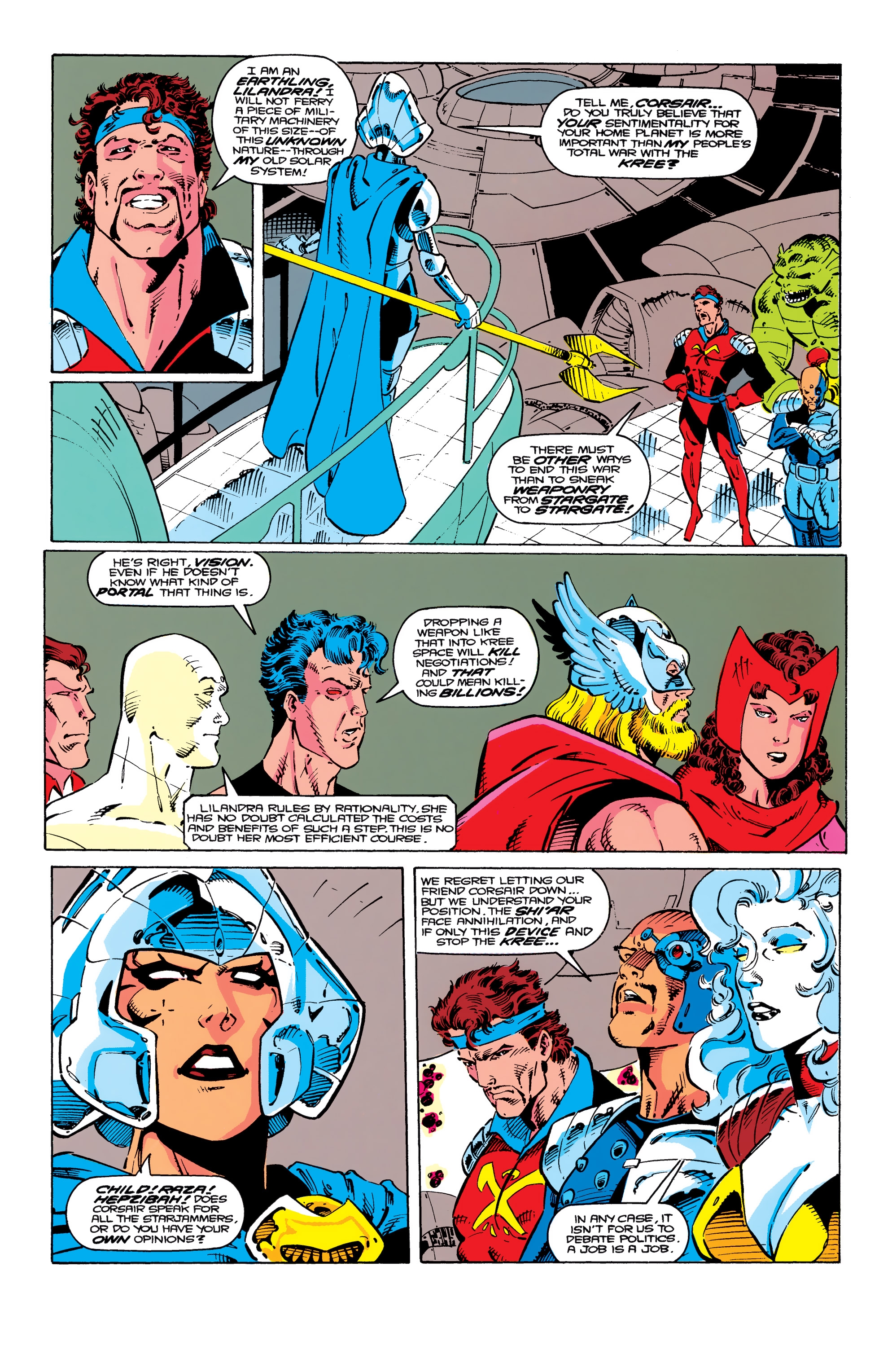 Read online Avengers Epic Collection: Operation Galactic Storm comic -  Issue # TPB (Part 3) - 28