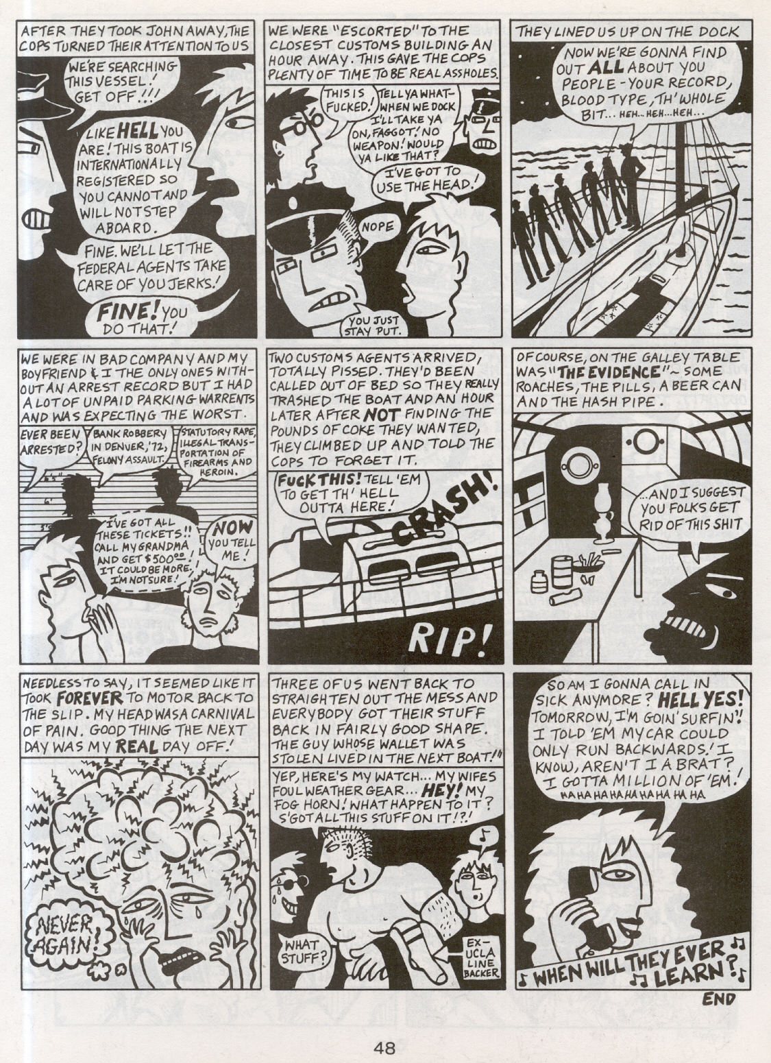 Read online Rip Off Comix comic -  Issue #17 - 50