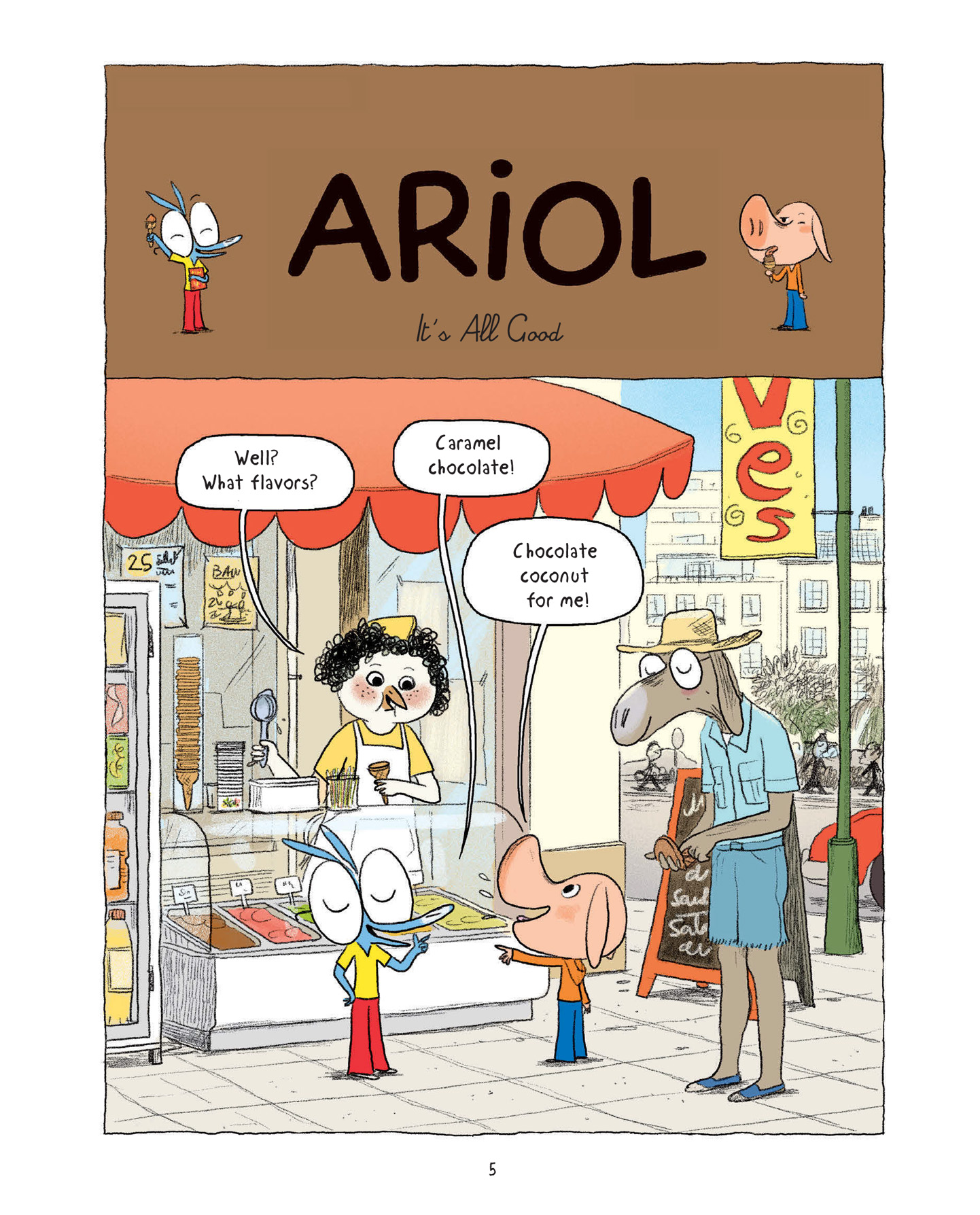 Read online Ariol comic -  Issue # TPB 5 - 7
