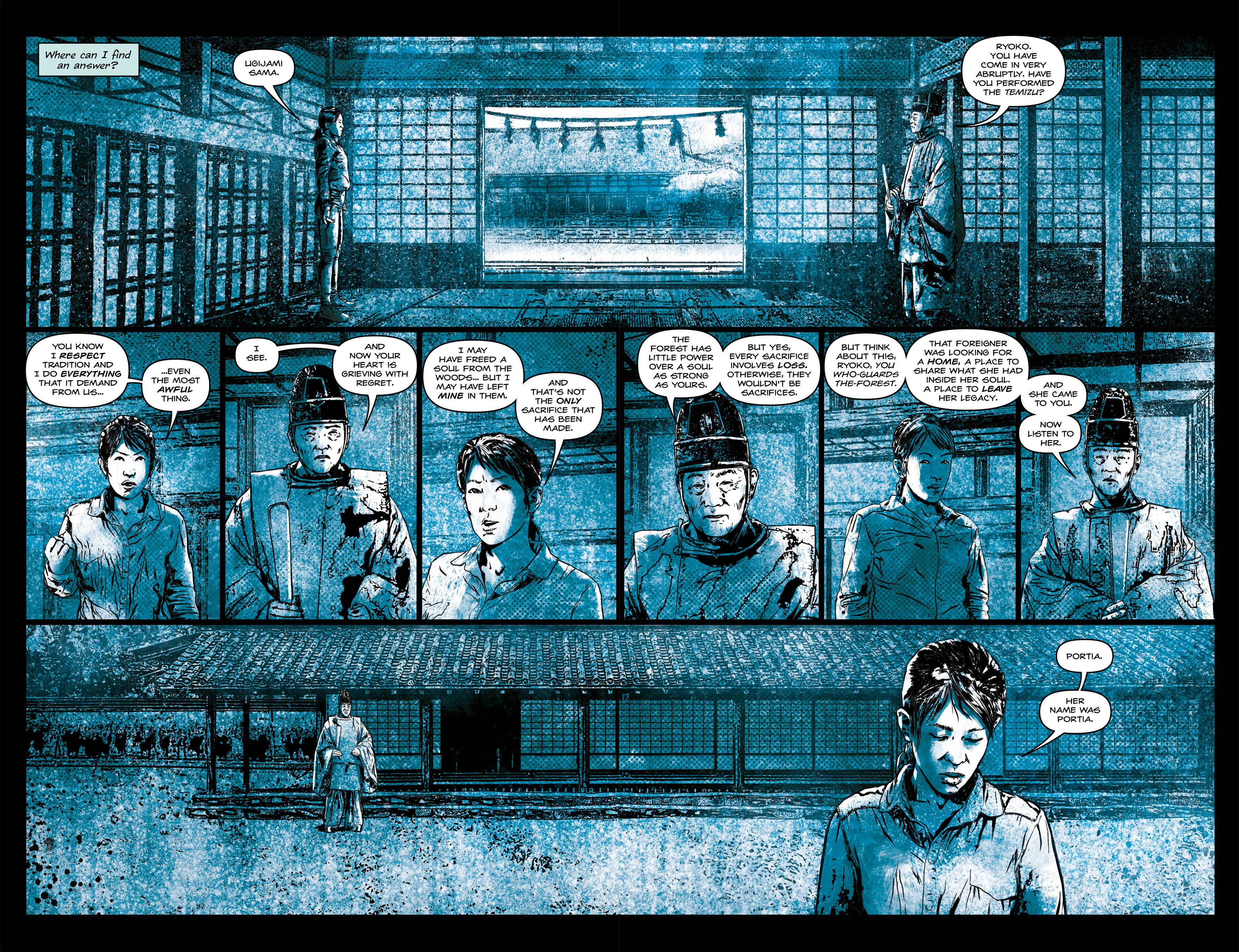 Read online Call of the Suicide Forest comic -  Issue #5 - 10