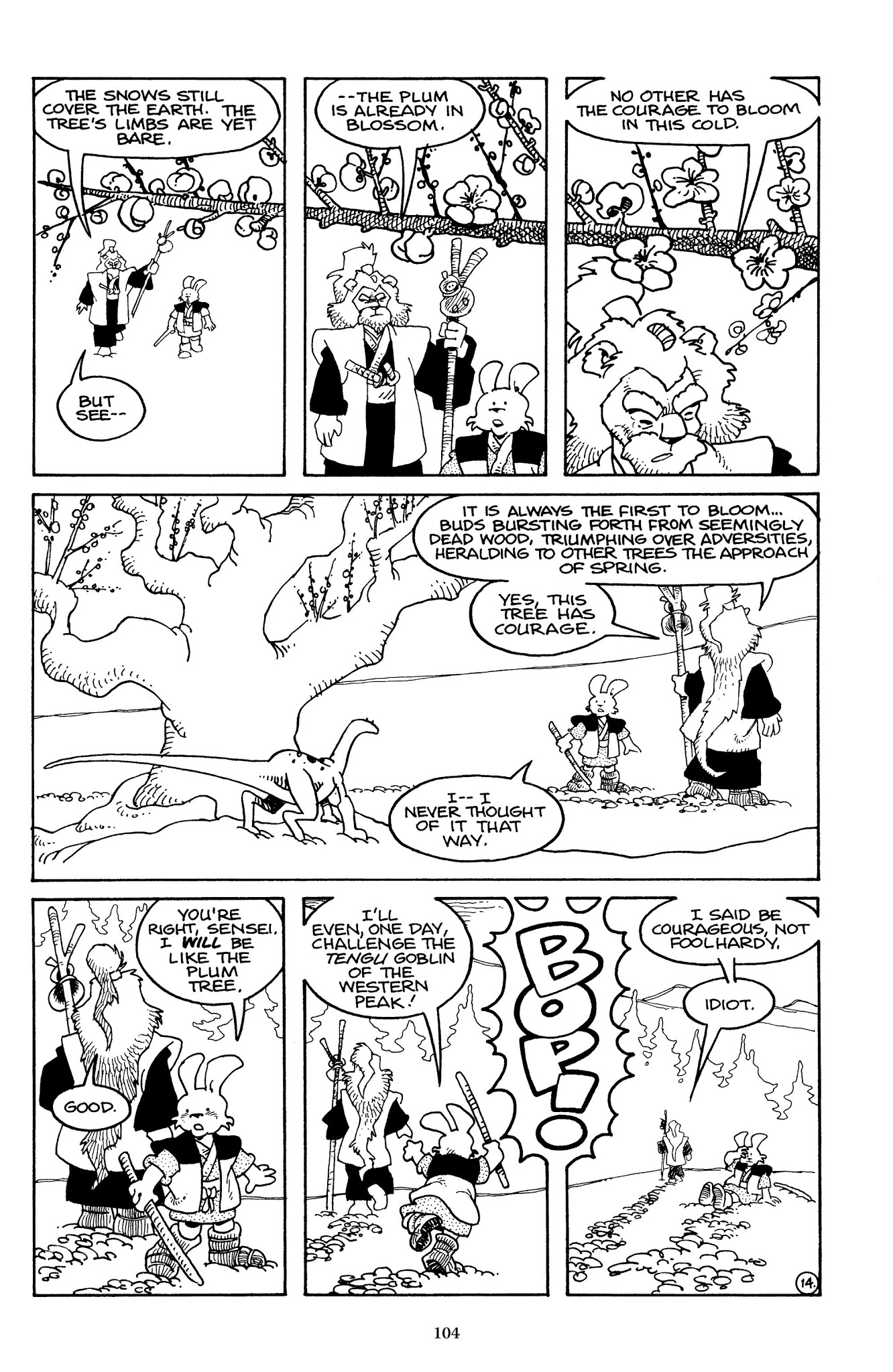 Read online The Usagi Yojimbo Saga comic -  Issue # TPB 2 - 104