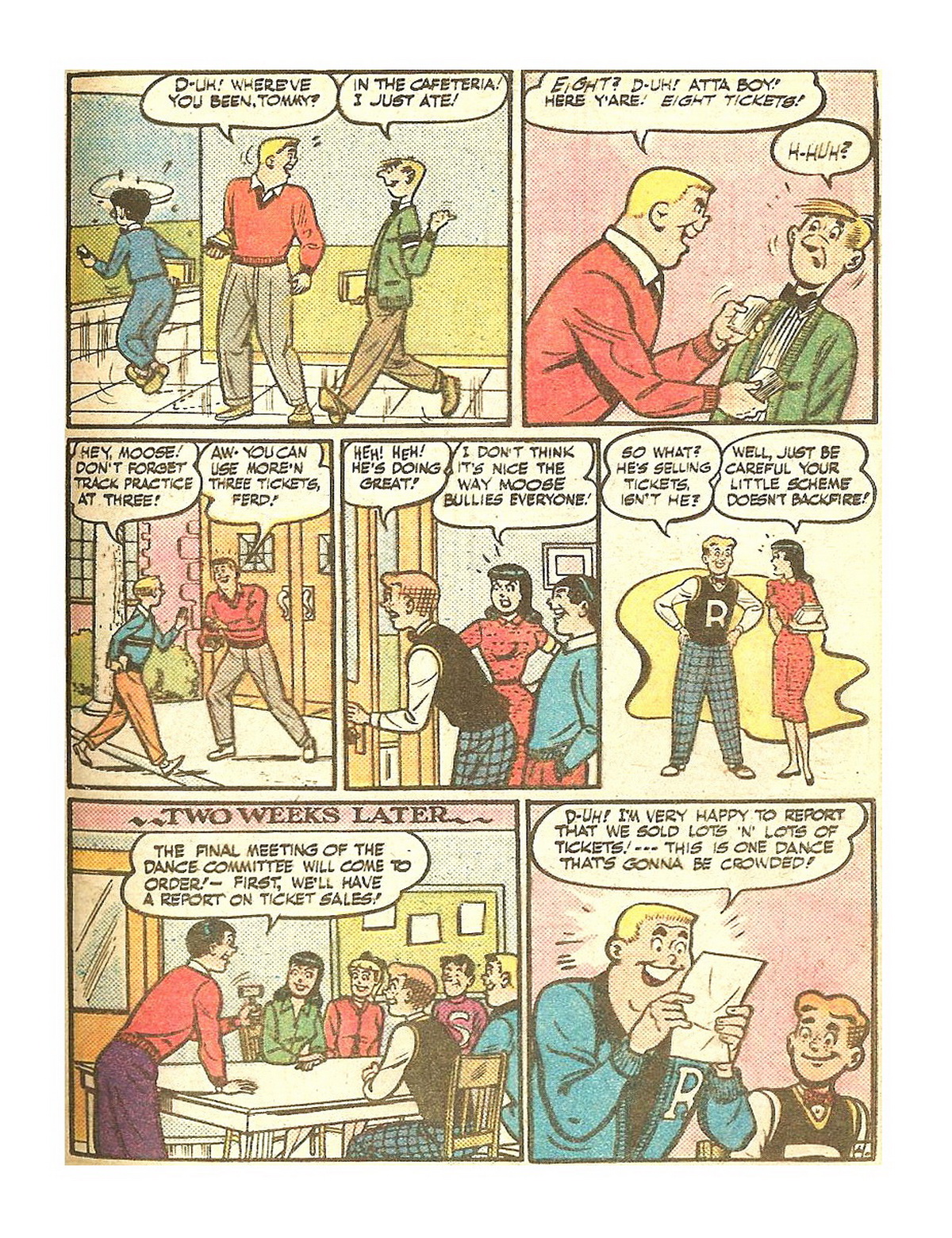 Read online Archie's Double Digest Magazine comic -  Issue #38 - 168