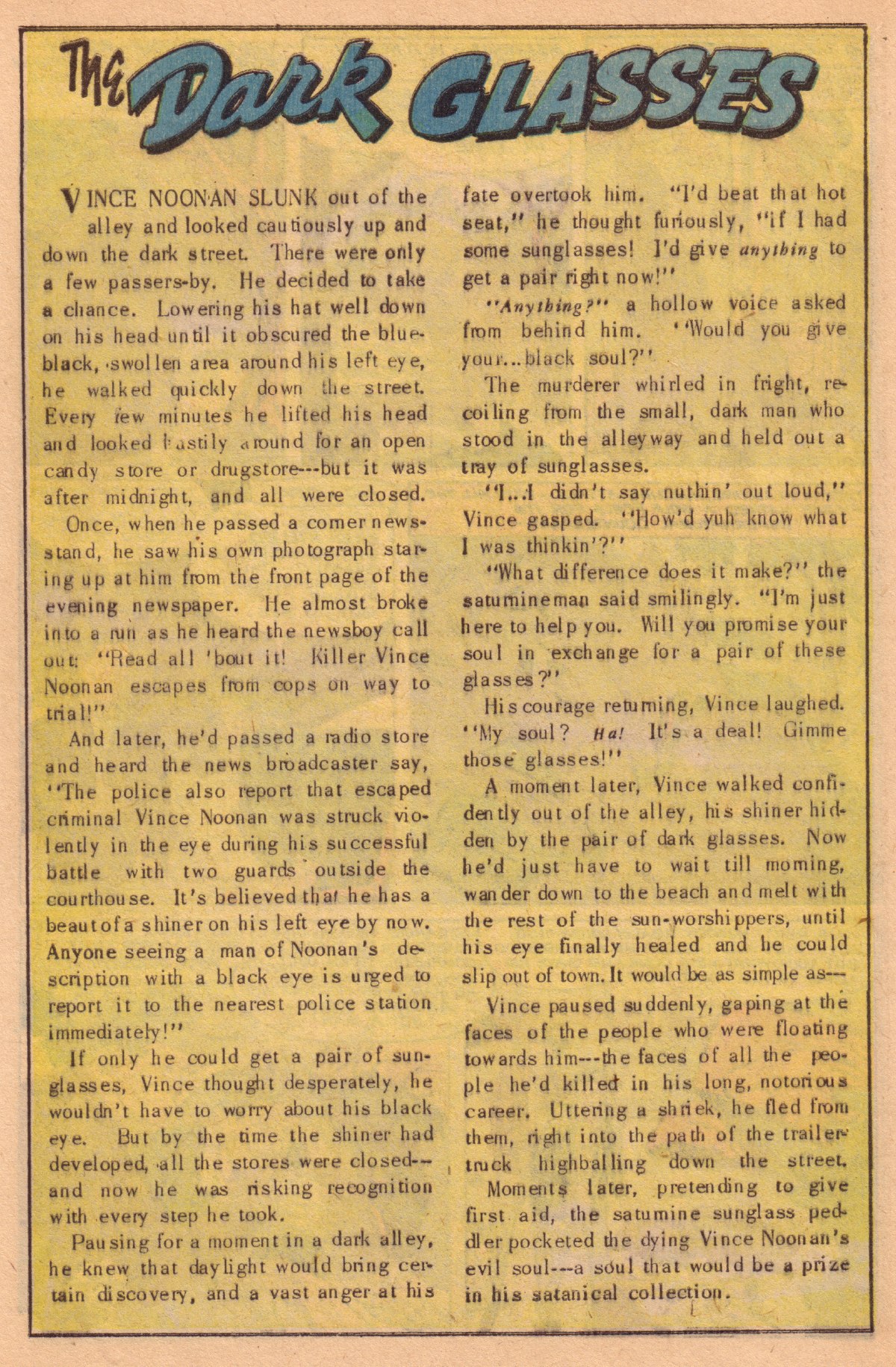 Read online Adventures Into The Unknown comic -  Issue #23 - 34