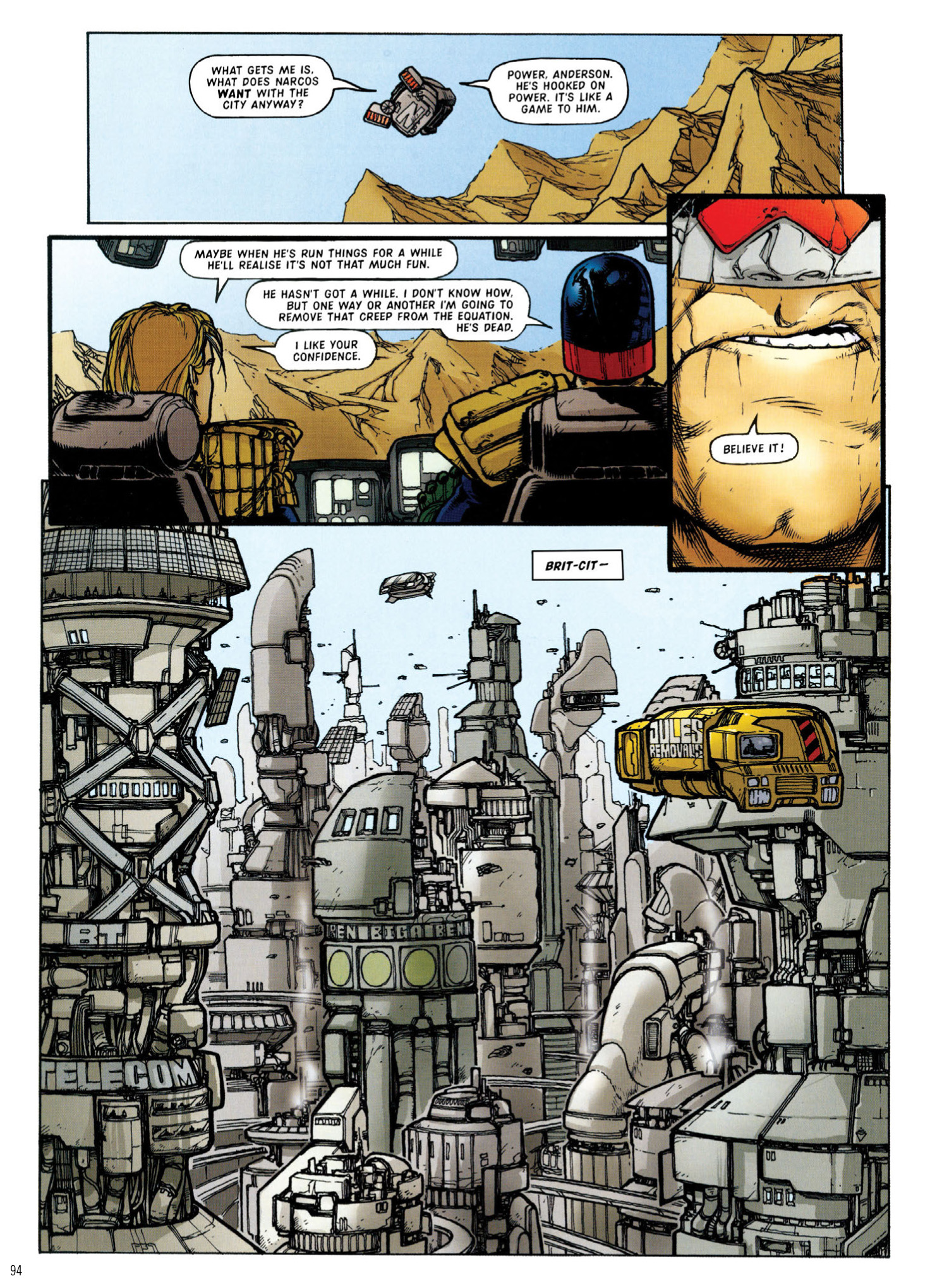 Read online Judge Dredd: The Complete Case Files comic -  Issue # TPB 30 - 96