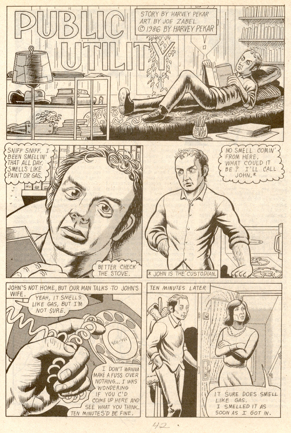 Read online American Splendor (1976) comic -  Issue #11 - 45