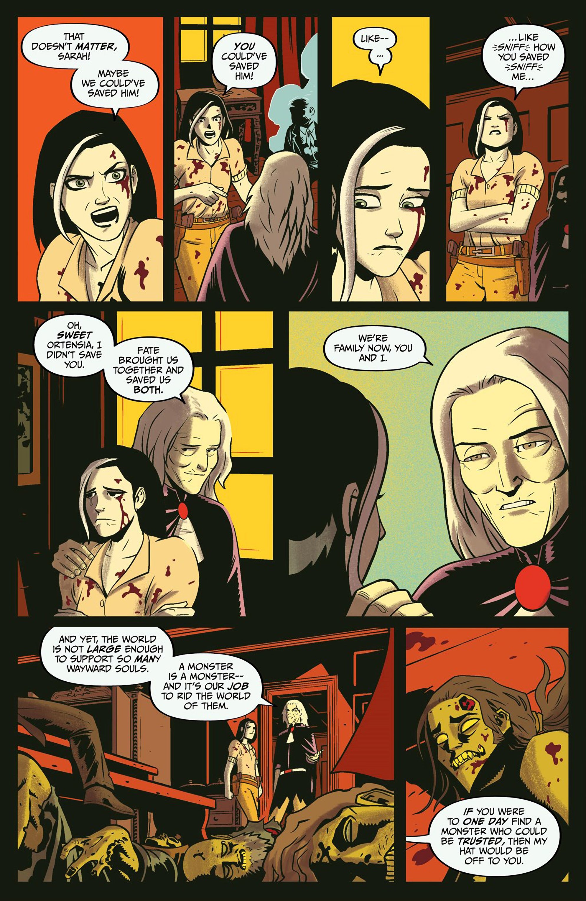 Read online Midnight Western Theatre: Witch Trial comic -  Issue #1 - 14