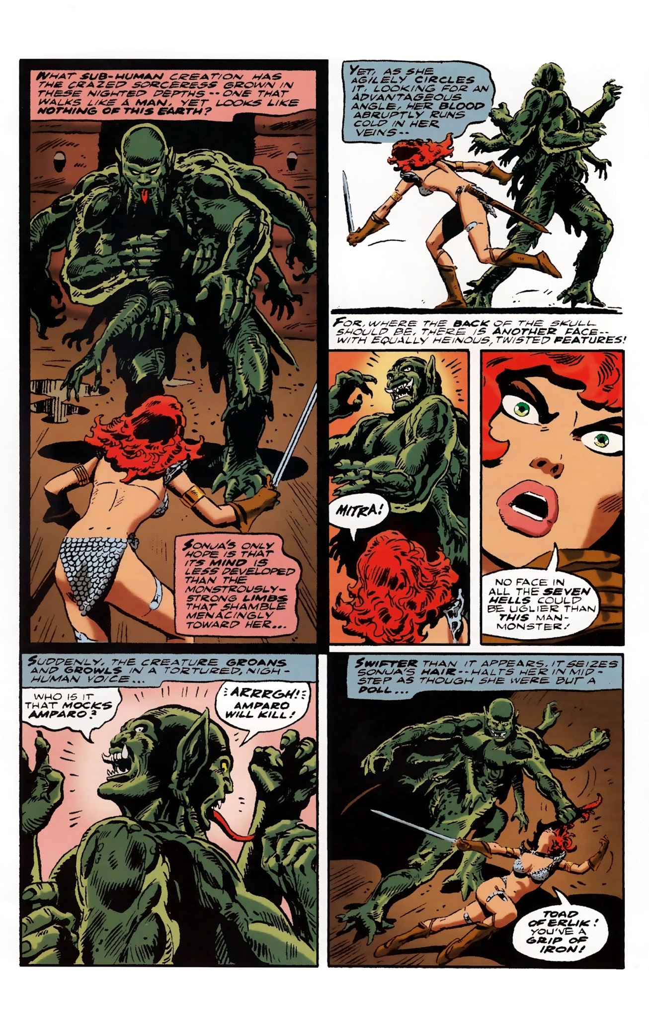 Read online The Adventures of Red Sonja comic -  Issue # TPB 3 - 33