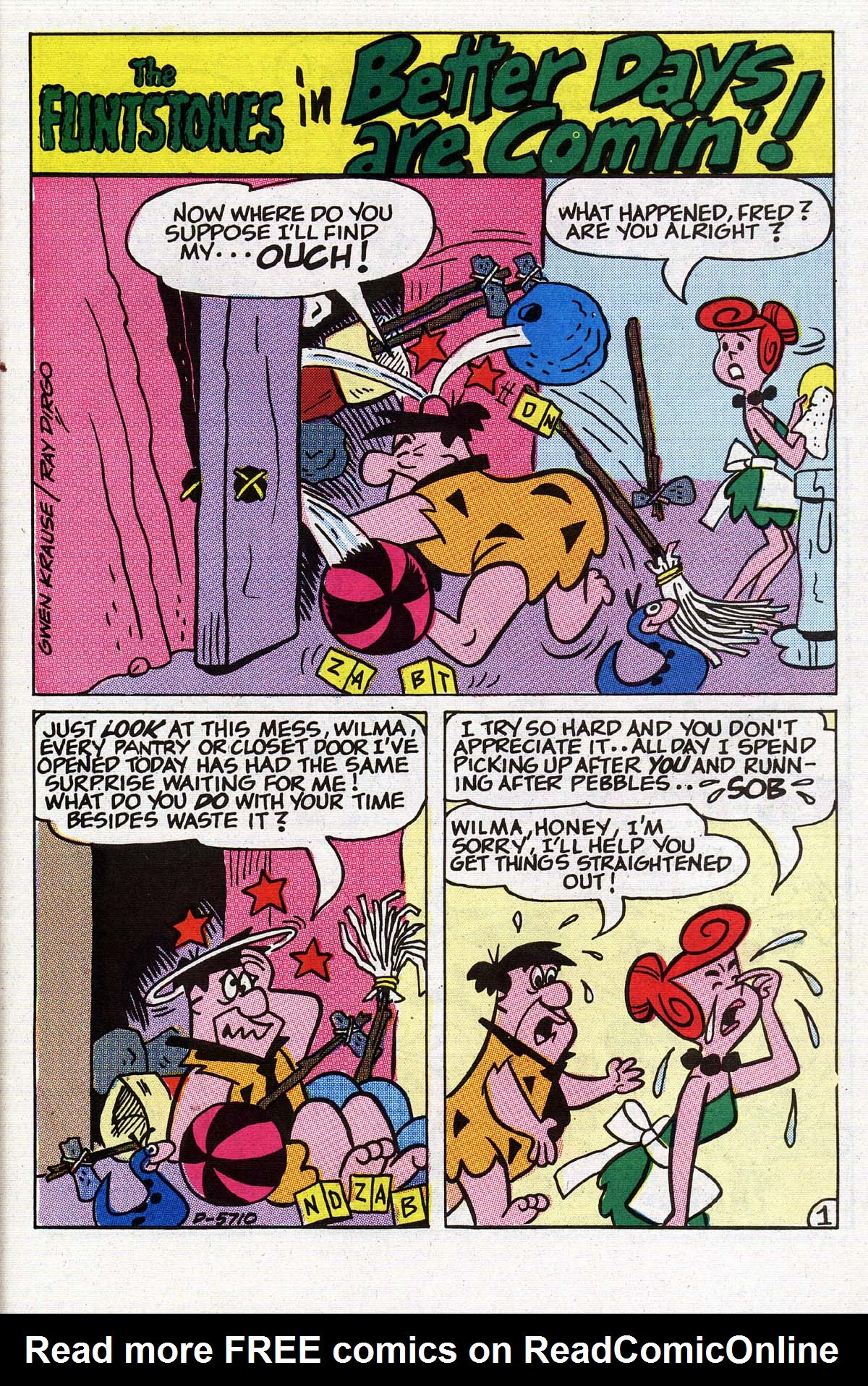 Read online The Flintstones (1992) comic -  Issue #10 - 24