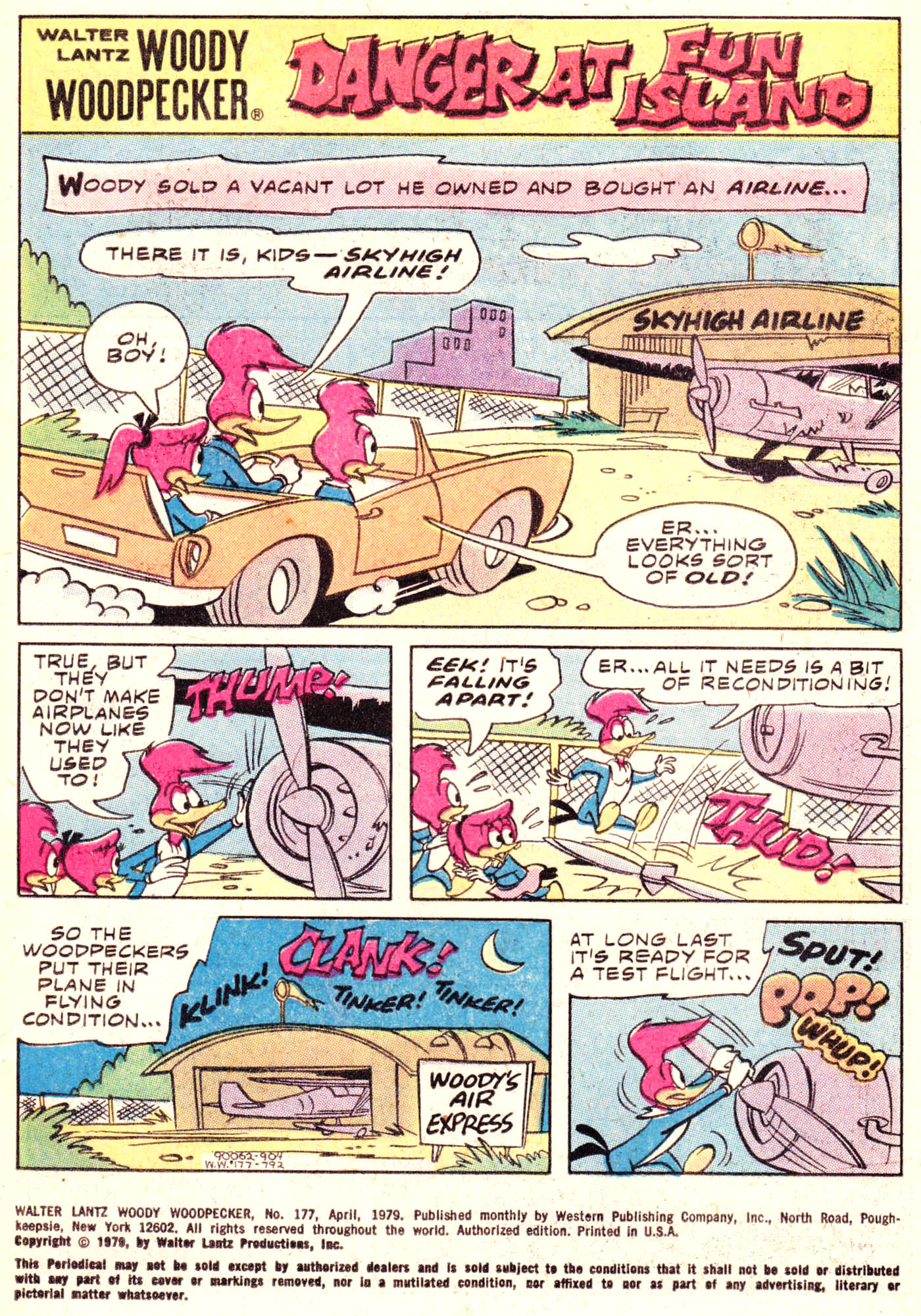 Read online Walter Lantz Woody Woodpecker (1962) comic -  Issue #177 - 3
